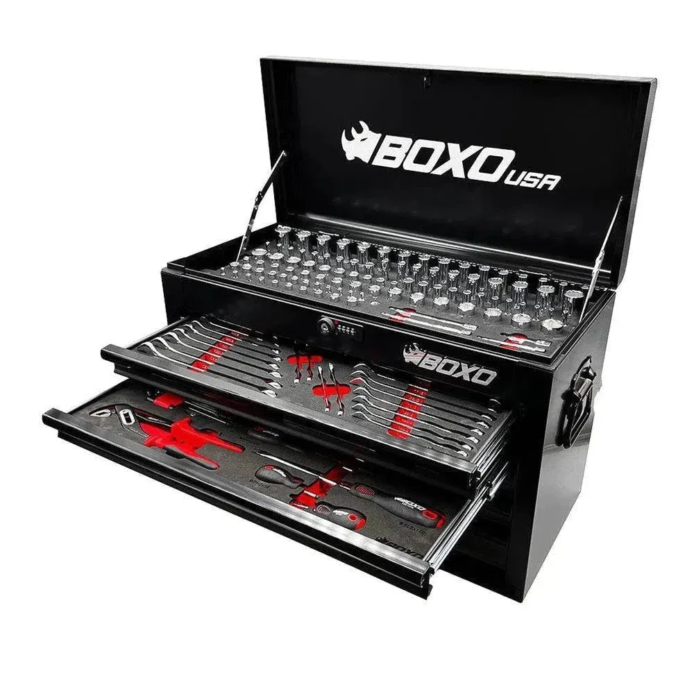 Happybuyes Unveils Cutting-Edge 5-Drawer Tool Box and 238-Piece SAE & METRIC Combination Tool Kit-Boxo USA