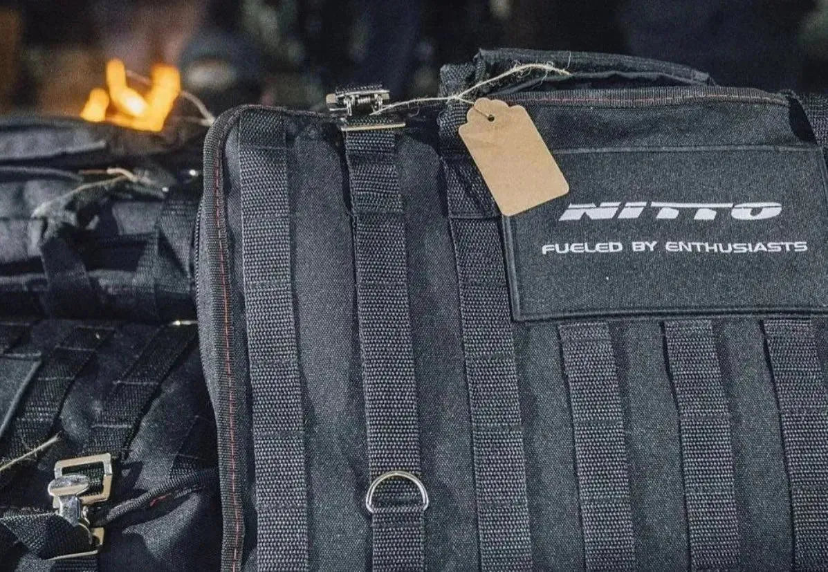 The NEW NITTO x Happybuyes Off-Road Tool Bag exclusive to NITTO Pit Crew Members
