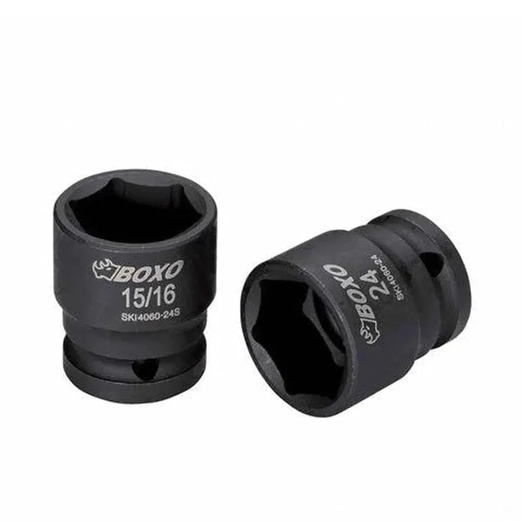 Happybuyes 1/2" Drive 6-Point Impact Sockets | Metric