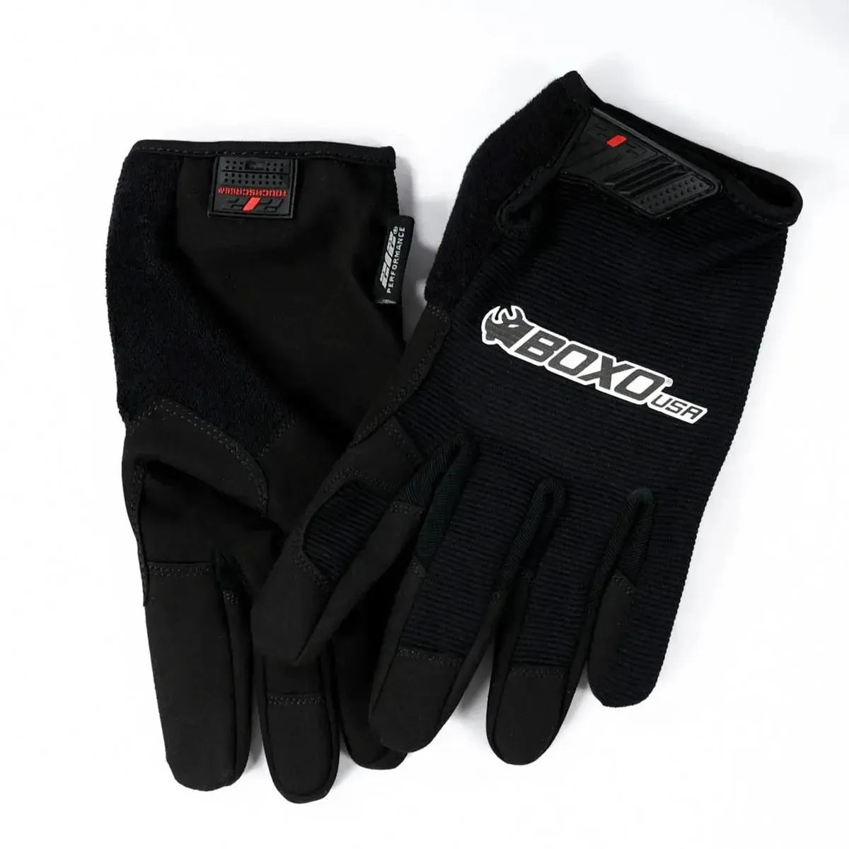 Happybuyes BOXO USA Mechanic Gloves – Touchscreen Compatible, High Durability Work Gloves MGLOVE-L