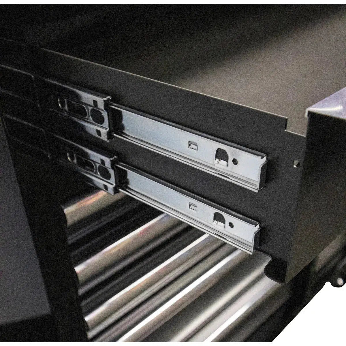 Happybuyes Tech Series | Loaded 41" 19-Drawer Rolling Tool Box | Black 41TBM-BK