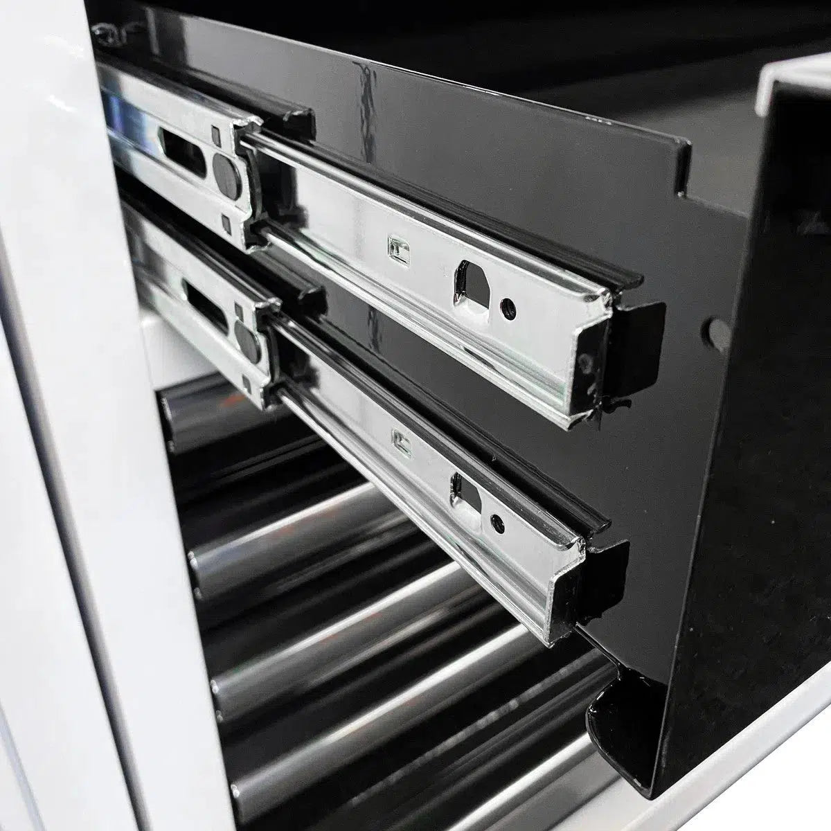 Happybuyes Tech Series | 41" 19-Drawer Rolling Tool Box | White 41TB-W