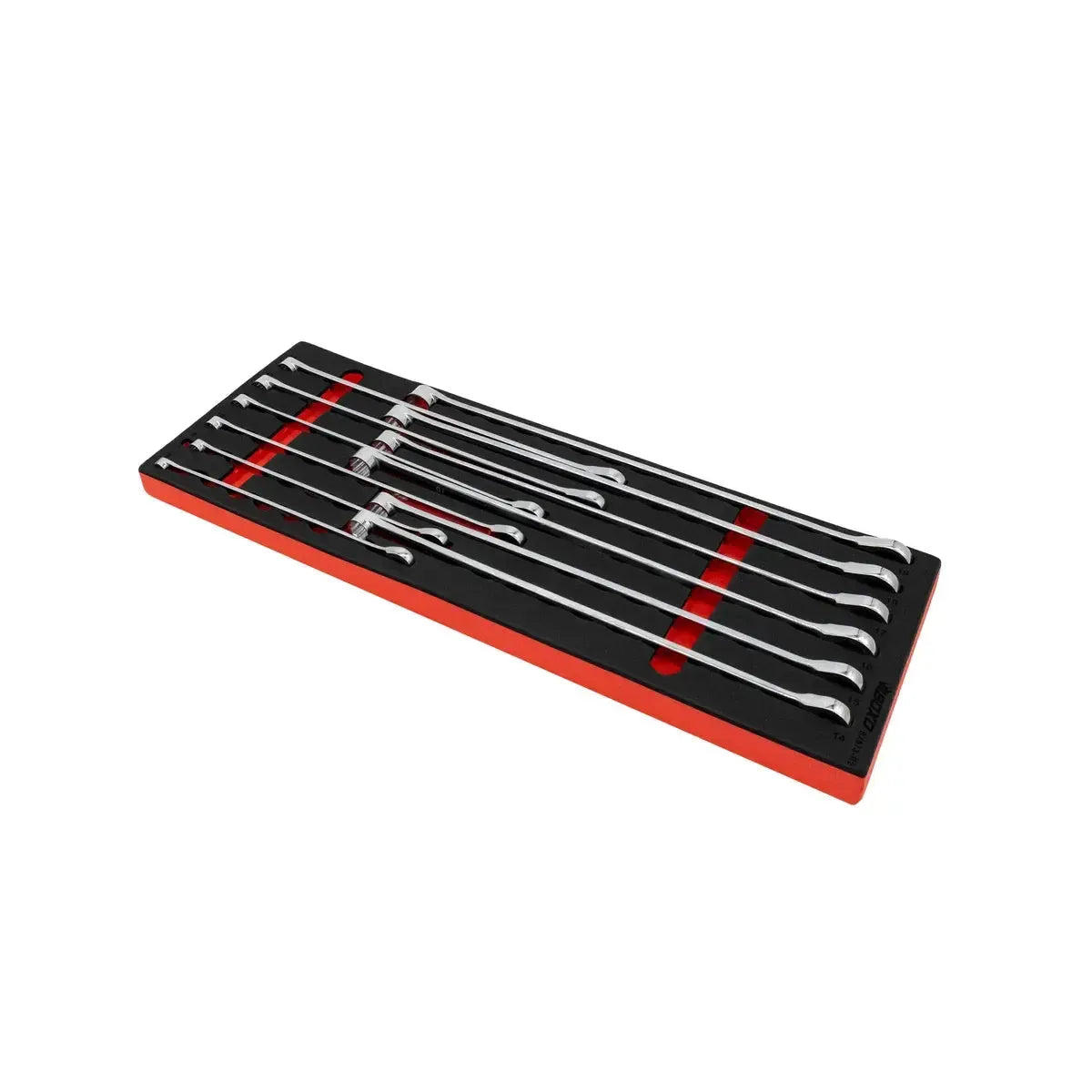 Happybuyes 12-Piece Metric Extra Long Ratcheting Box Spanner Set BX873-R2