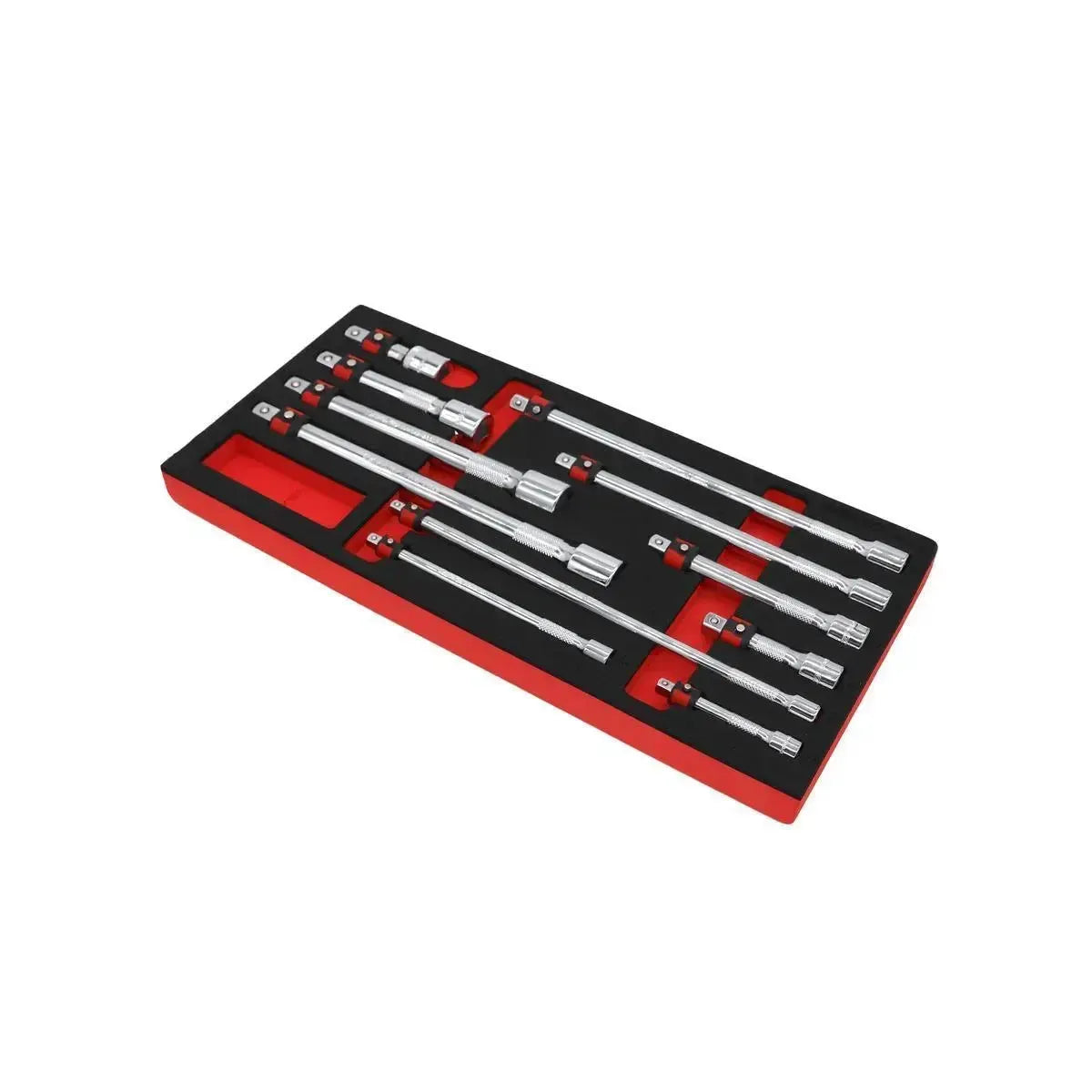 Happybuyes 11-Piece Master Quick Release Locking Extension Bar Set | 1/3 Drawer EVA Foam BX894-R2