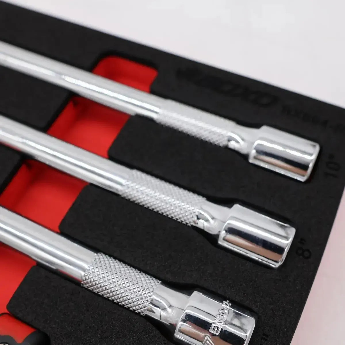 Happybuyes 11-Piece Master Quick Release Locking Extension Bar Set | 1/3 Drawer EVA Foam BX894-R2
