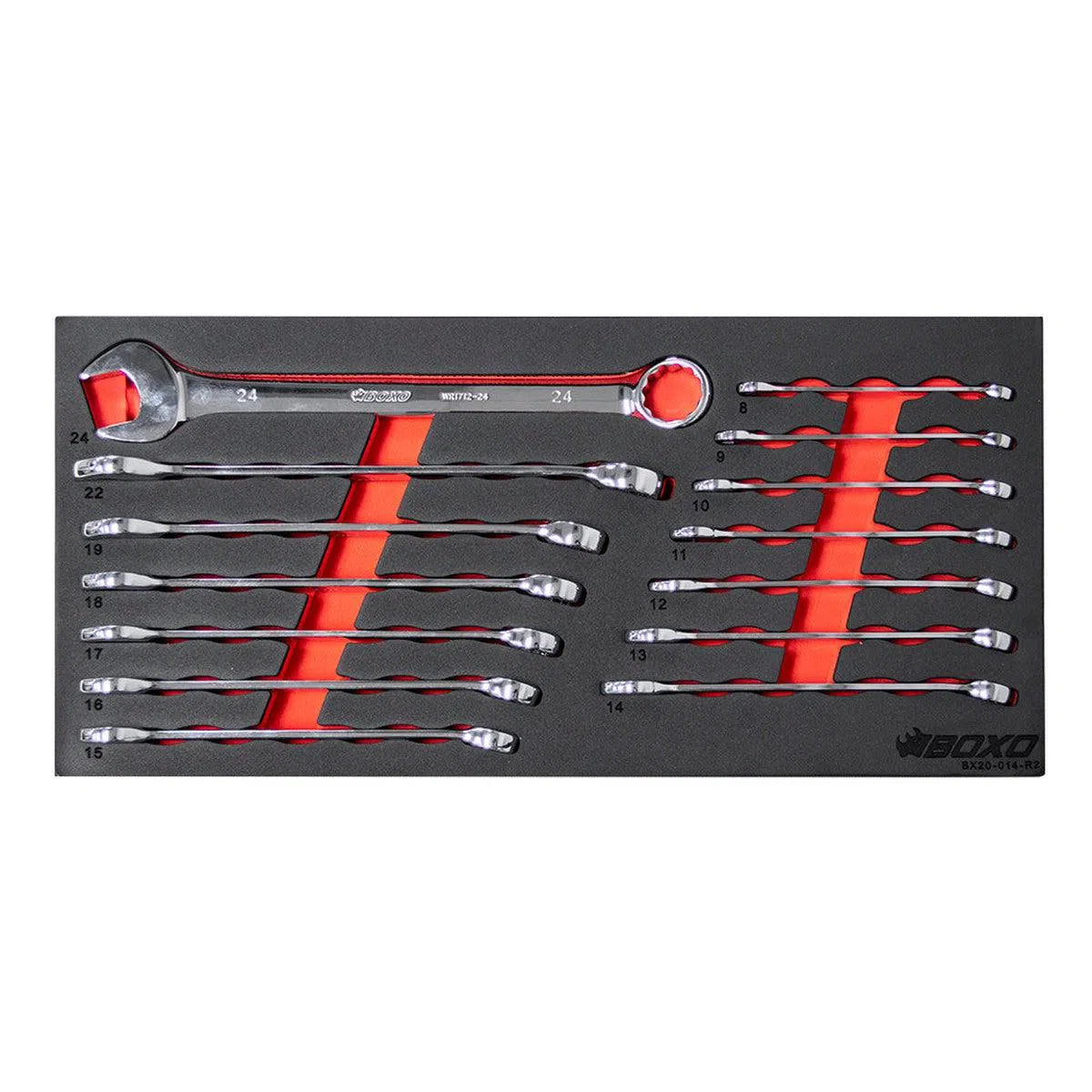 Happybuyes 133-Piece, 6 and 12-Point, Metric Tool Set for 3-Drawer Hand Carry Box BXE001A-R2