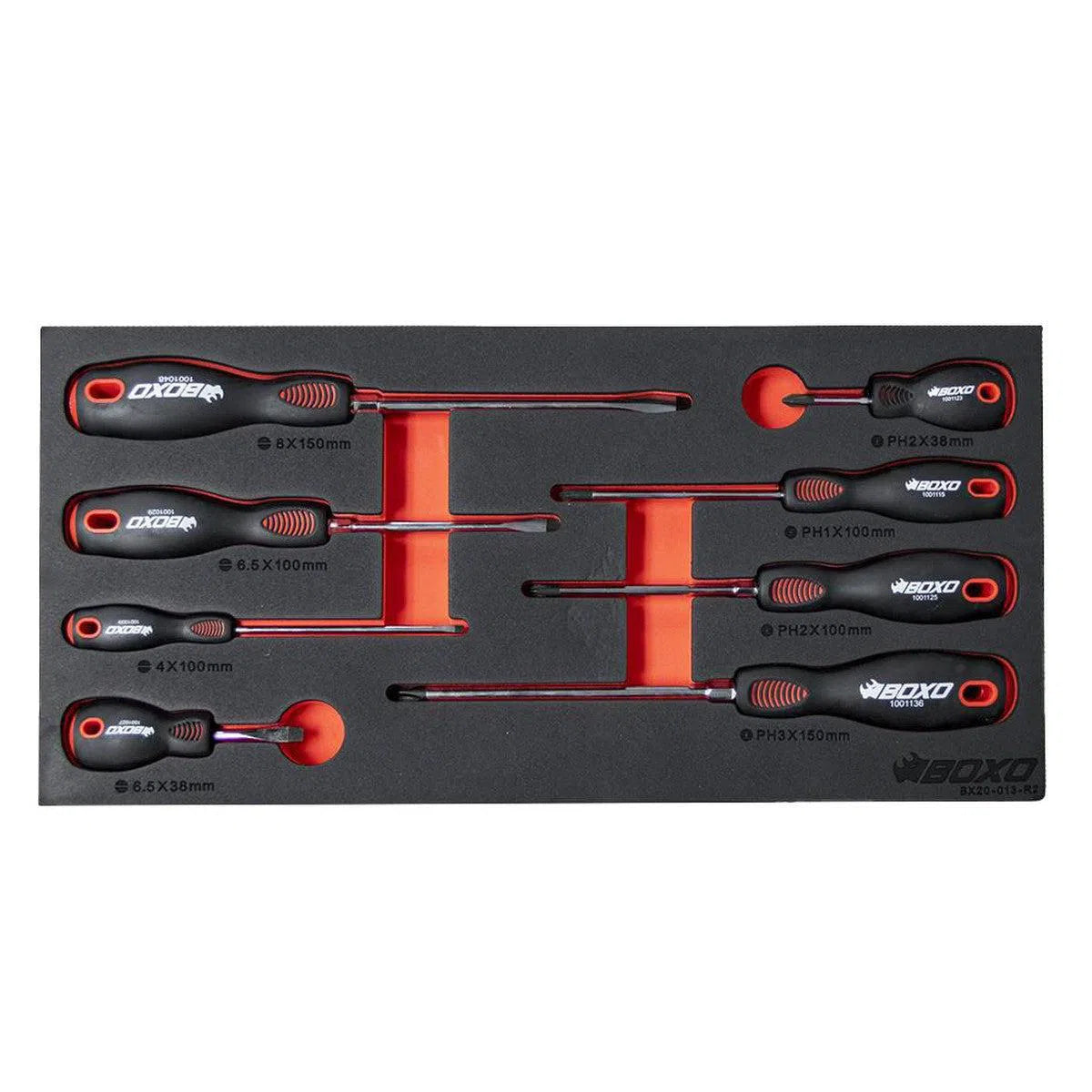 Happybuyes 133-Piece, 6 and 12-Point, Metric Tool Set for 3-Drawer Hand Carry Box BXE001A-R2