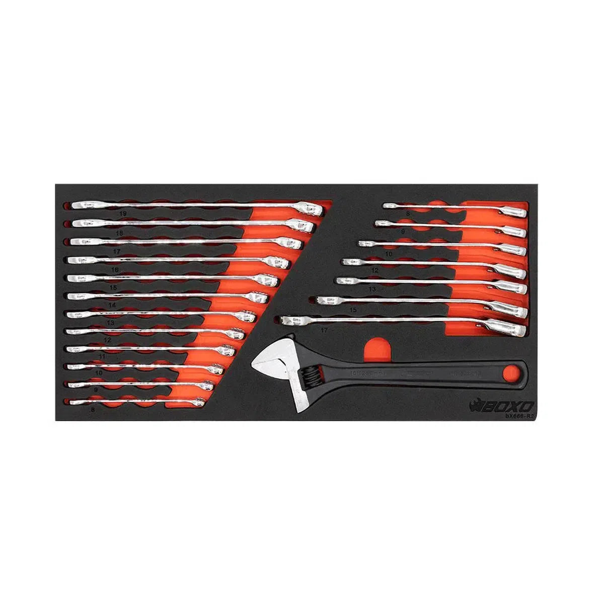 Happybuyes 69-Piece Karting Tool Set for 3-Drawer Hand Carry Box BXE052-R2