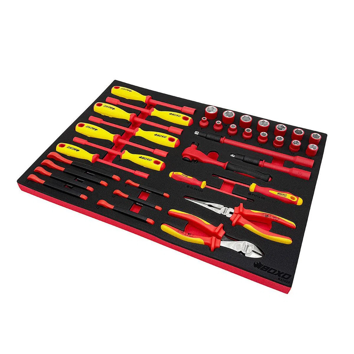 Happybuyes 36-Piece Insulated Electrical Tool Set BXI025