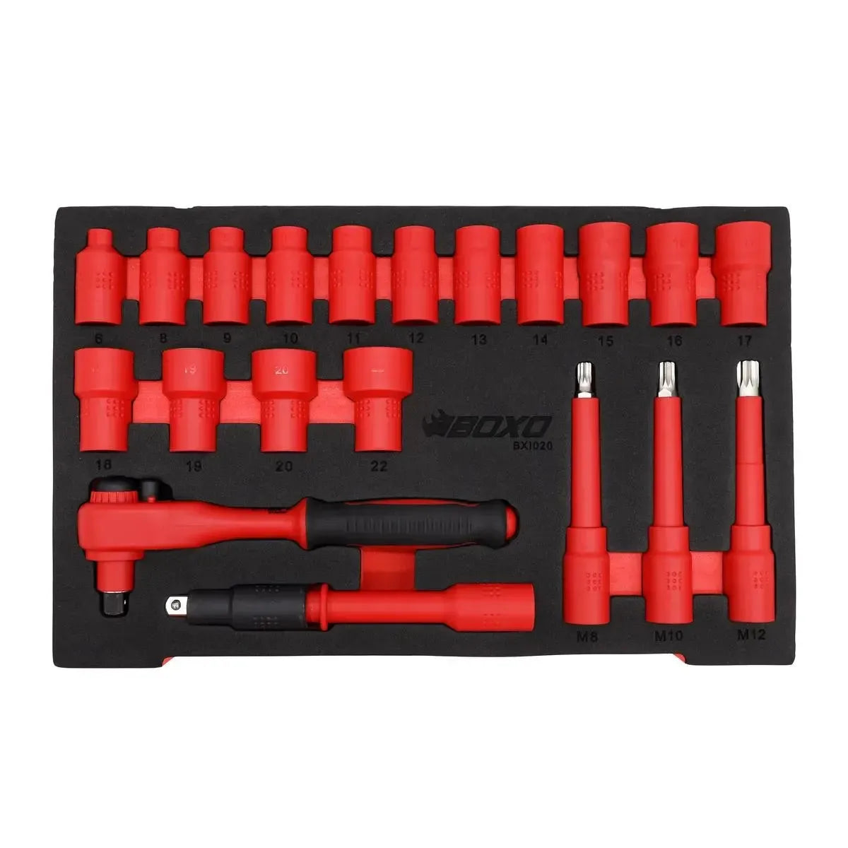 Happybuyes 39-Piece Insulated Electrician Tool Set BXI040