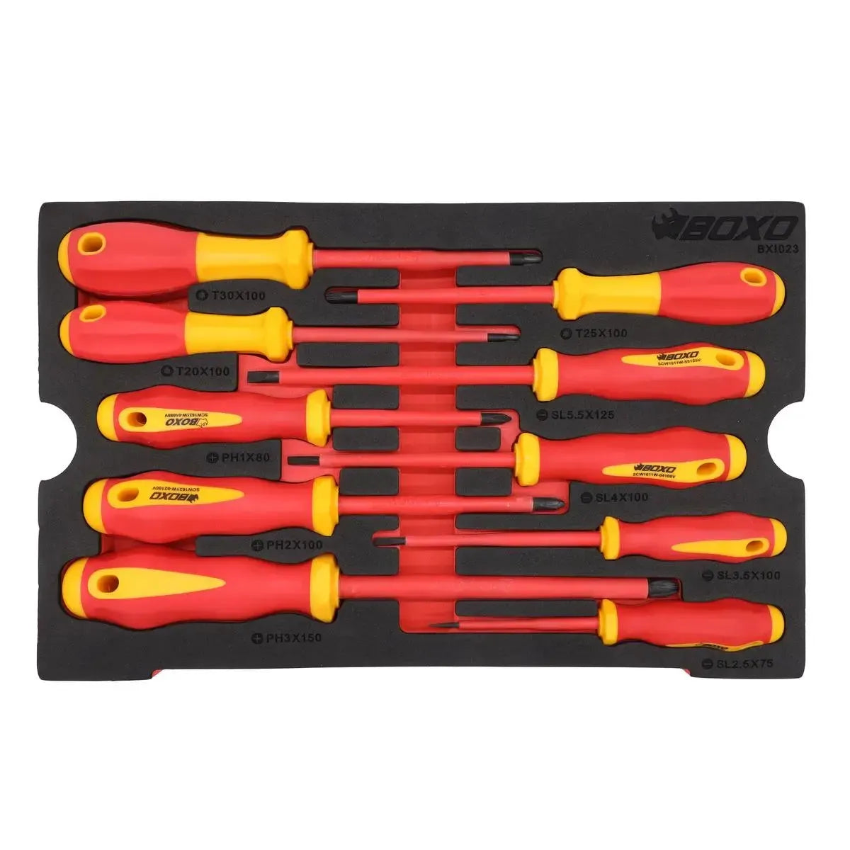 Happybuyes 39-Piece Insulated Electrician Tool Set BXI040