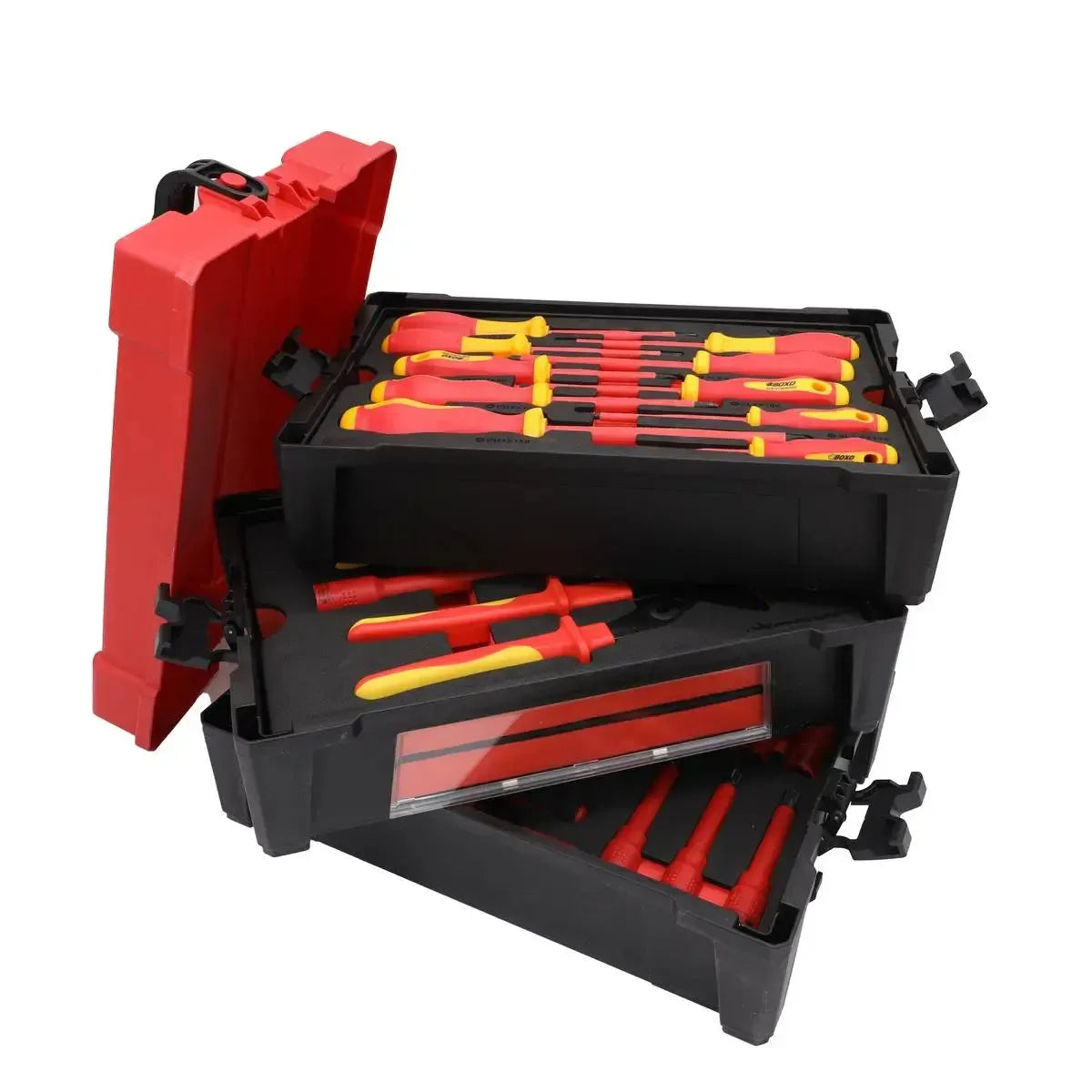 Happybuyes 39-Piece Insulated Electrician Tool Set BXI040