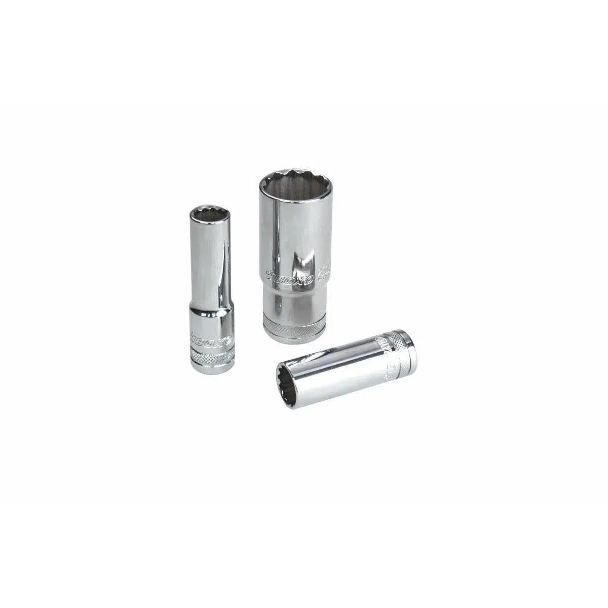 Happybuyes 1/2" 3/8" Drive 12-Point Deep Socket SK3122-13LS