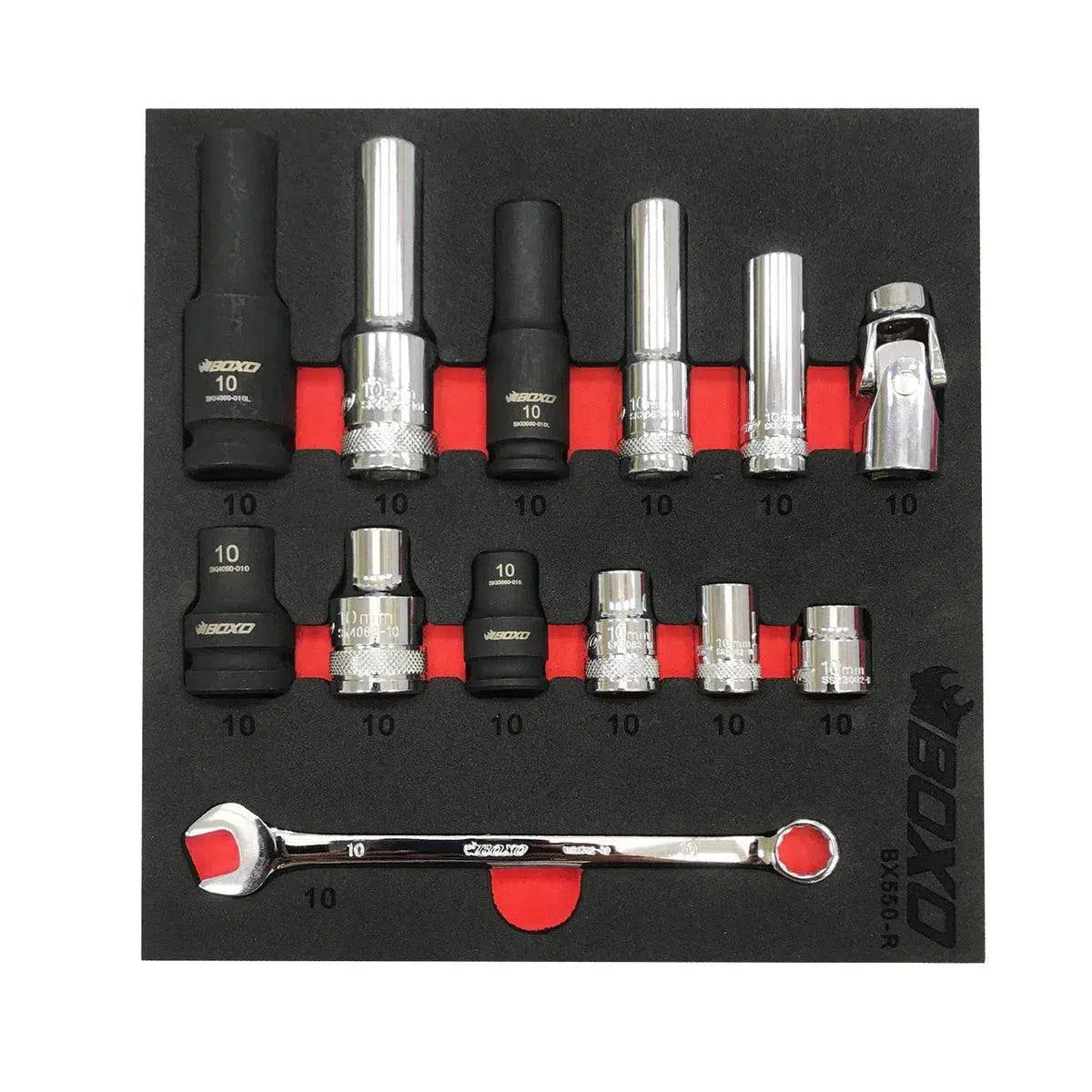 Happybuyes 13-Piece 10mm Rescue Tool Kit BX550-R