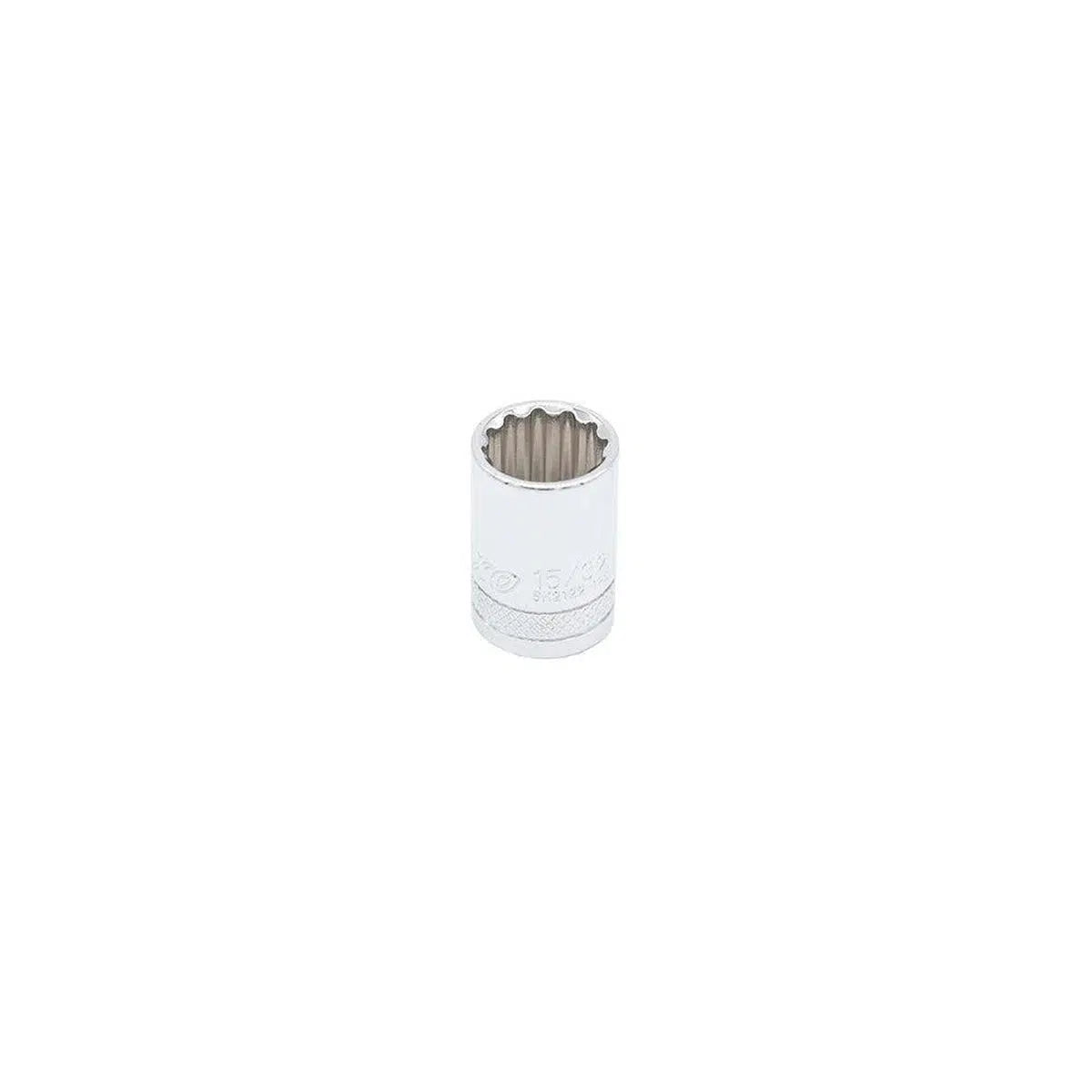 Happybuyes 15/32" 1/4" Drive 12-Point Socket SK2122-12S