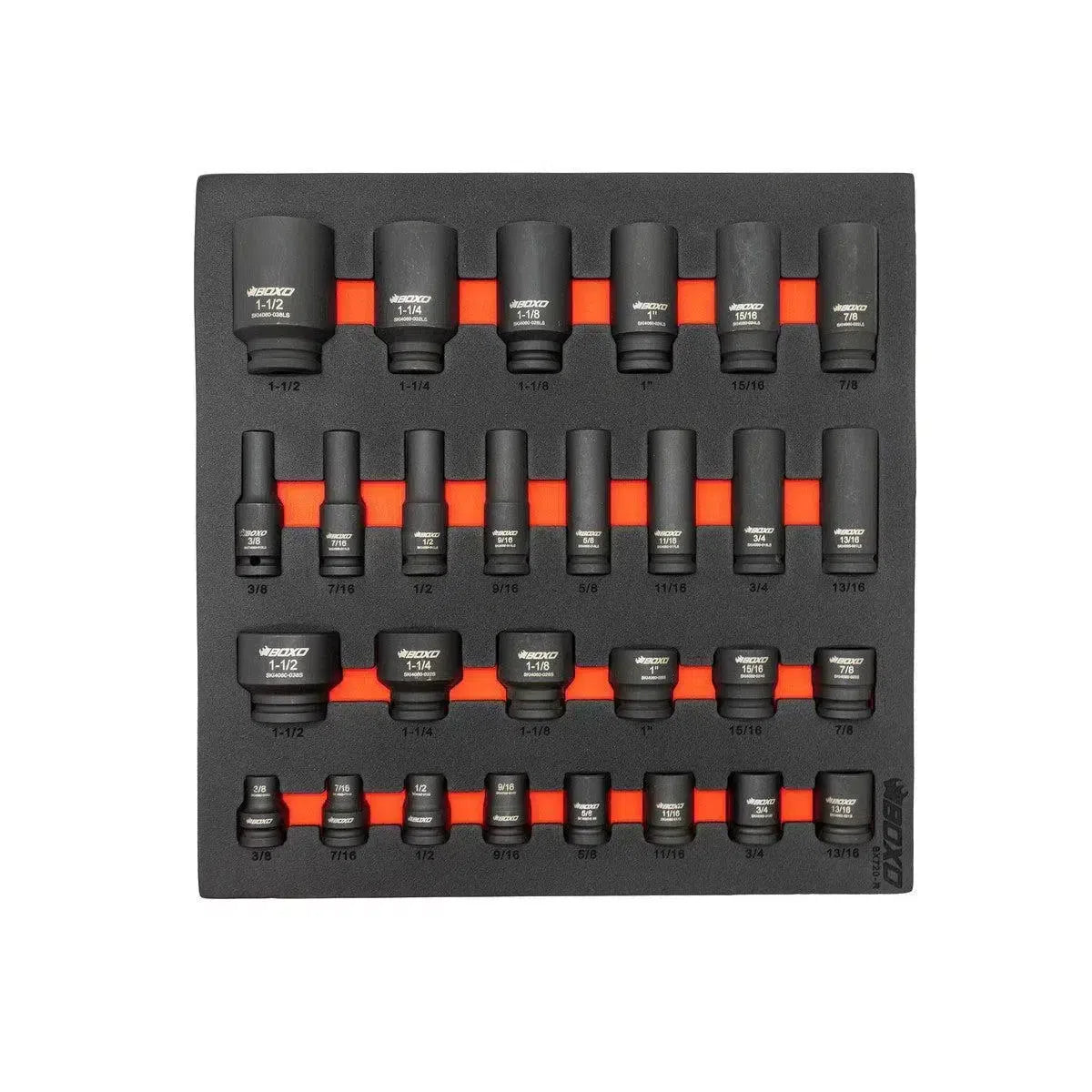 Happybuyes SAE 6-Point Master Tool Set | Advanced, 173-Pieces S6MTS-2