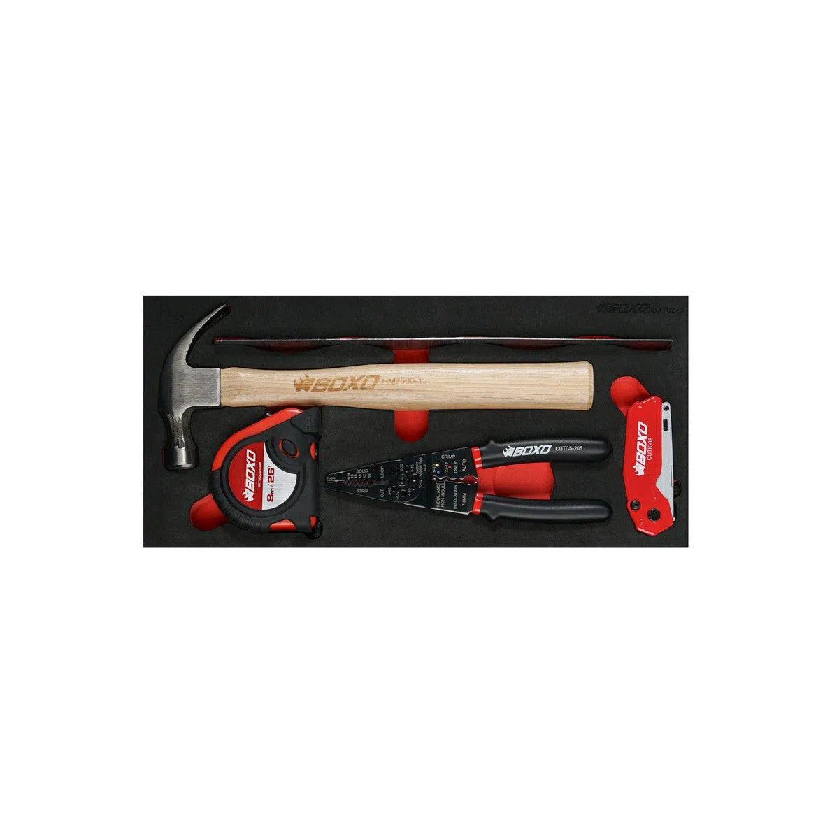 Happybuyes 5-Piece Utility Tool Set | 1/3rd EVA Foam BX782-R