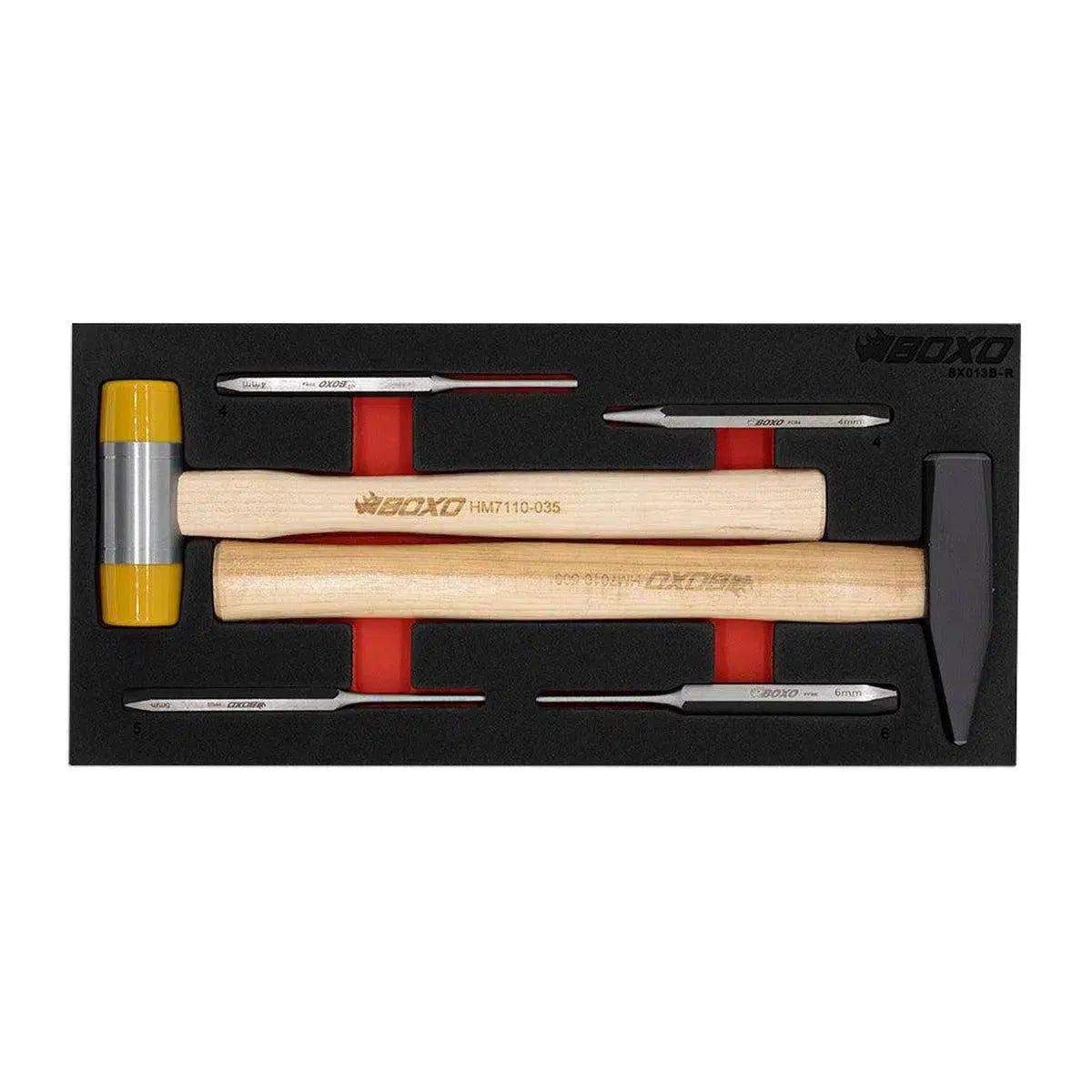 Happybuyes Pro Series | 28" 3-Drawer Flip-Top Service Cart with Quick Service Master Tool Set 28BQS-BK-R