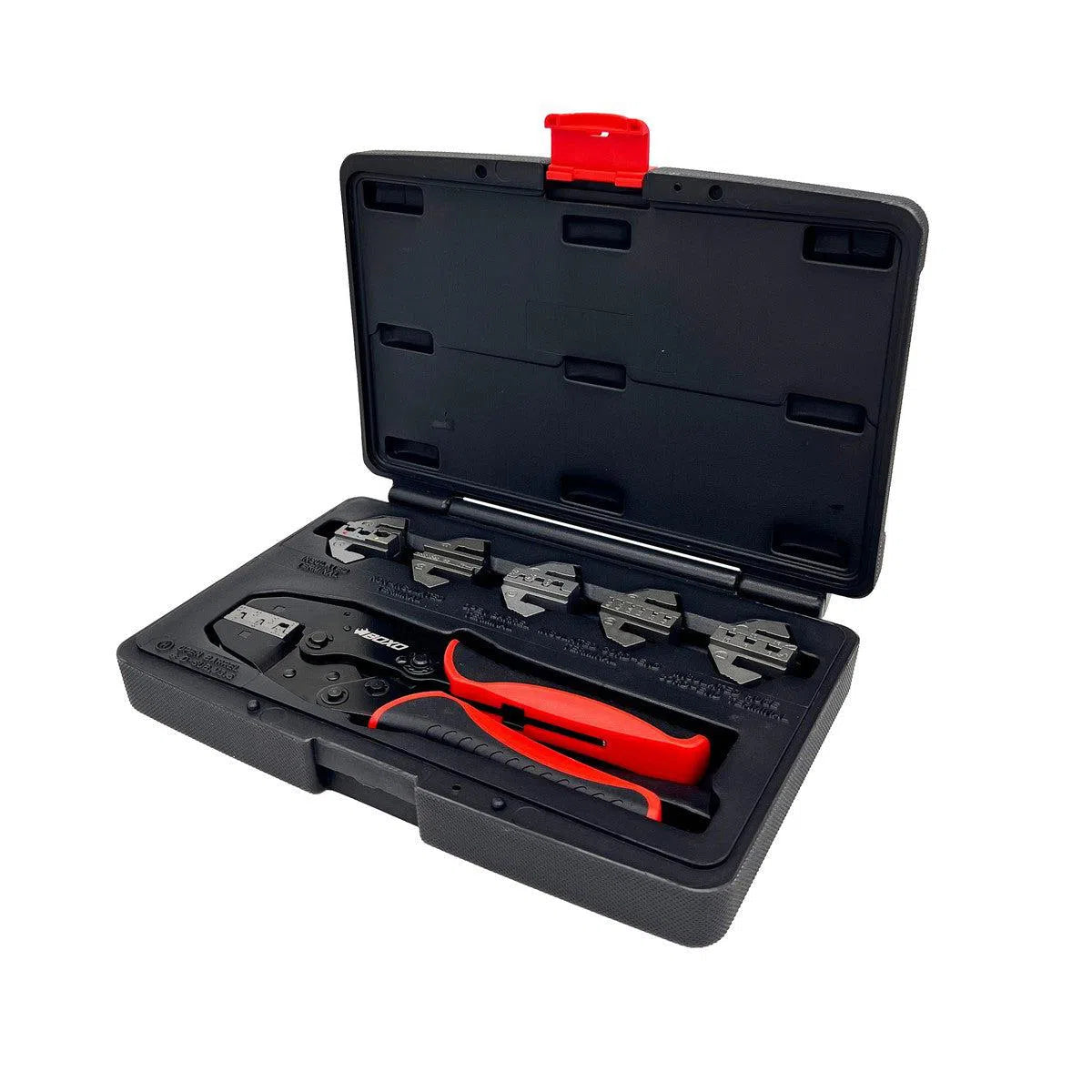 Happybuyes 7-Piece Interchangeable Head Wire Crimper Kit VVD022