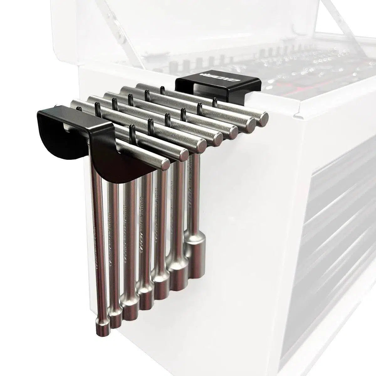 Happybuyes 7-Piece Short T-Handle Socket Wrench Set with Holder Rack For Hand Carry Box WTS-AC