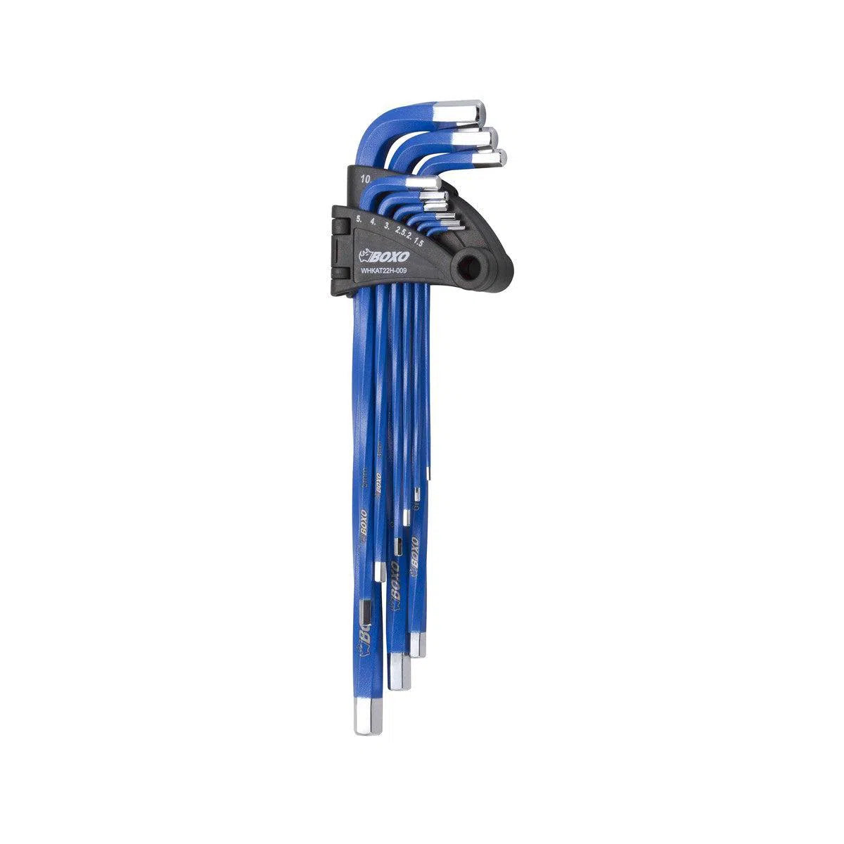 Happybuyes 9-Piece XL Arm Twist Hex Key Wrench WHKAT22H-009