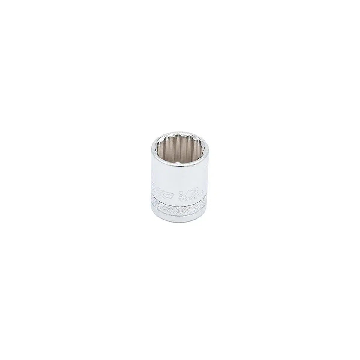 Happybuyes 9/16" 1/4" Drive 12-Point Socket SK2122-14S
