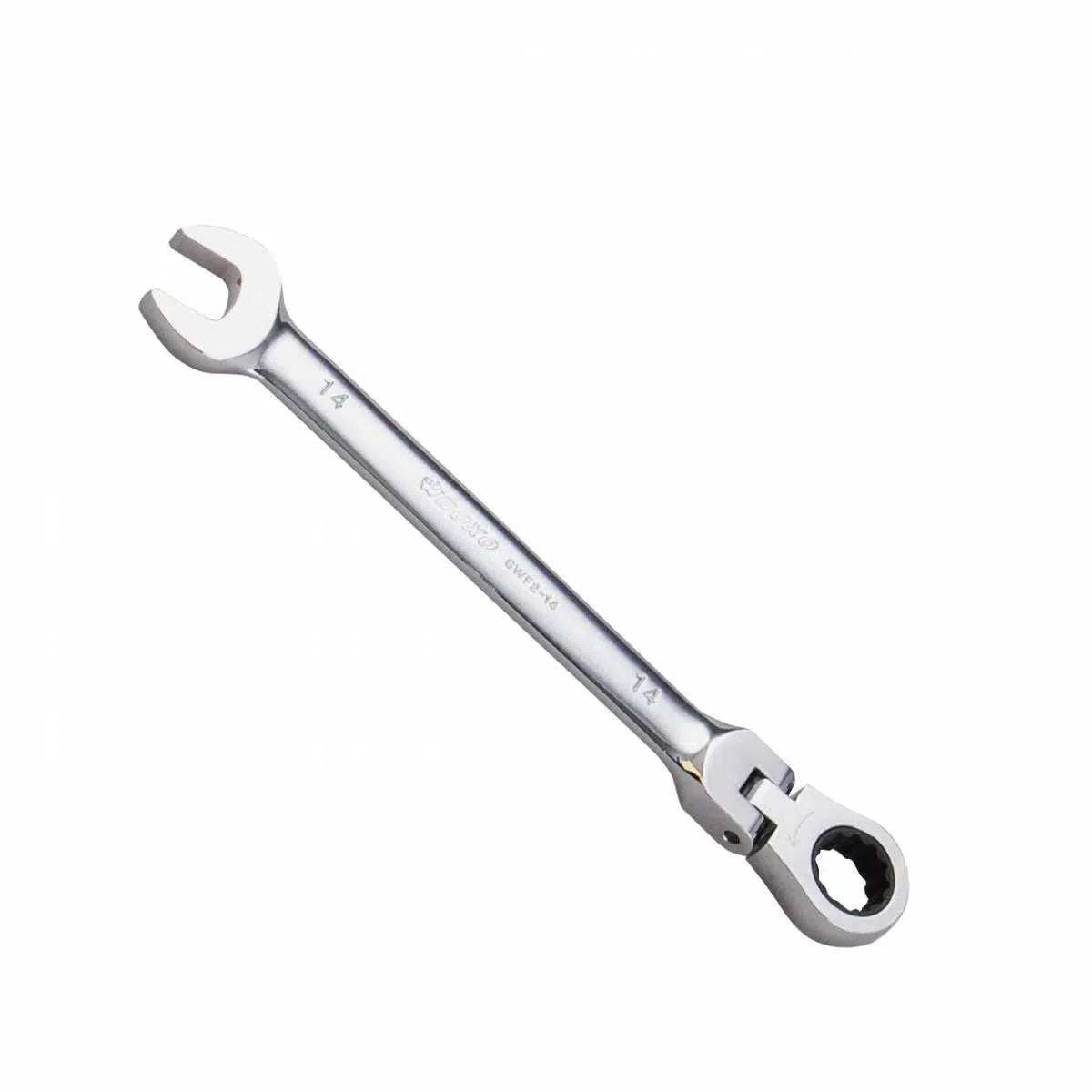 Happybuyes 9mm Metric Combination Ratcheting Wrench with Flex Head GWF2-09