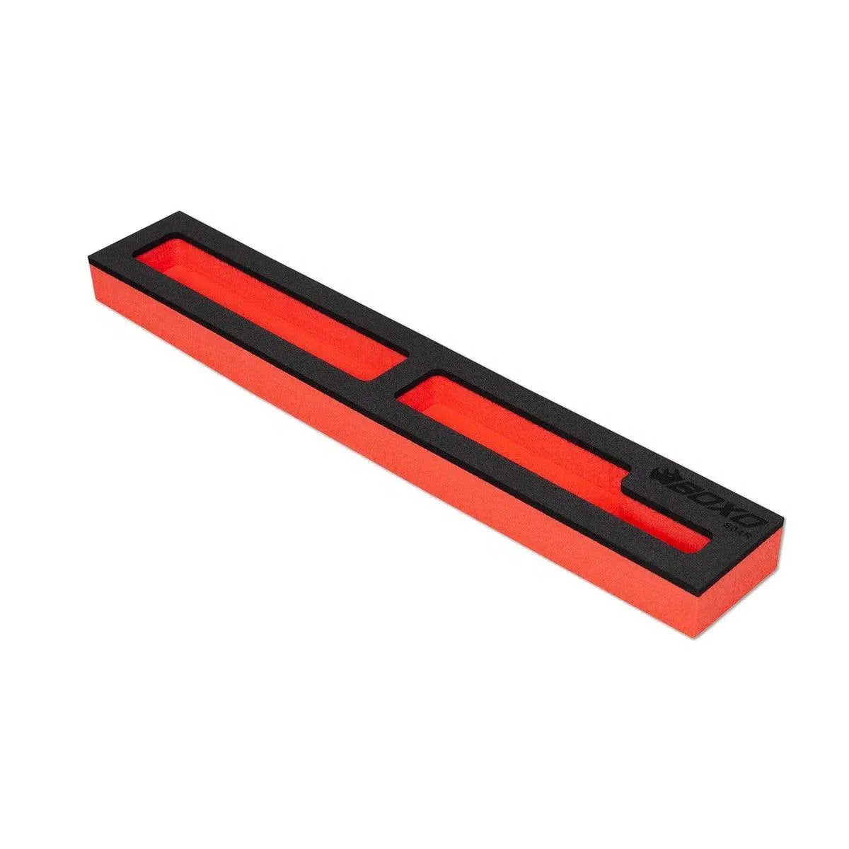 Happybuyes EVA Foam Two Compartment Drawer Filler, Empty Filler (16" W x 2-1/4" D x 1-1/4" H) EVA-S04R