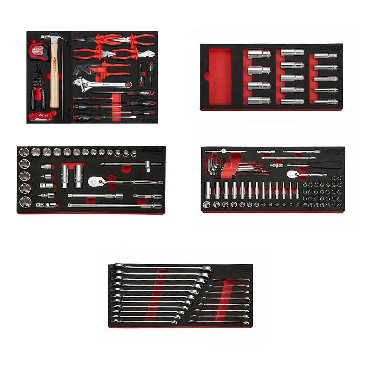 Happybuyes Metric 6-Point Master Tool Set | Starter, 153-Pieces M6MTS-1