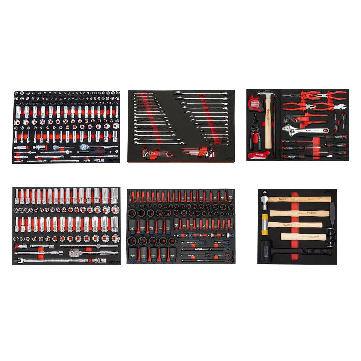 Happybuyes Metric and SAE Master Tool Set | Advanced, 379-Pieces MTS-1