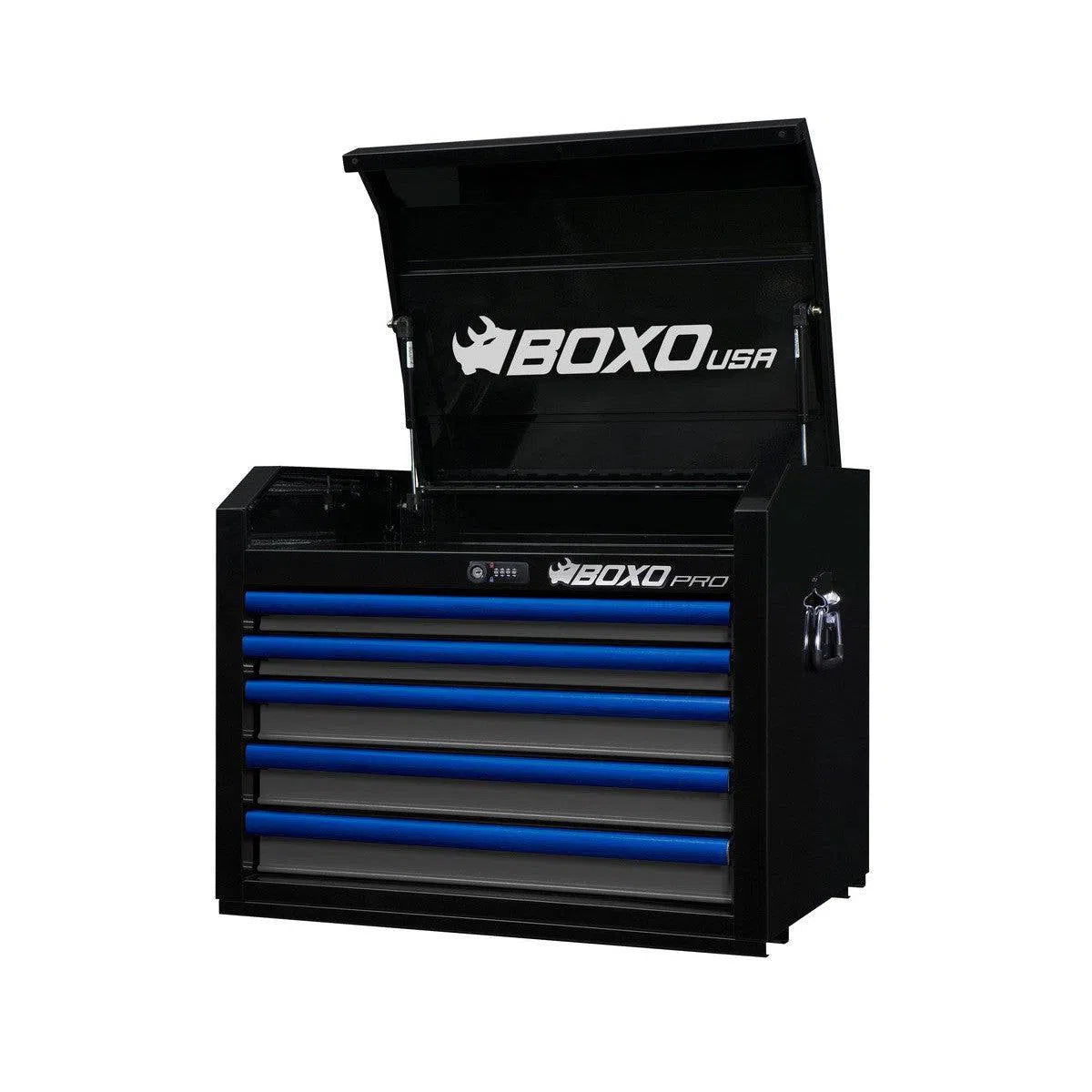 Happybuyes Pro Series | 26" 5-Drawer Top Tool Box UAC2651AL-BK-B