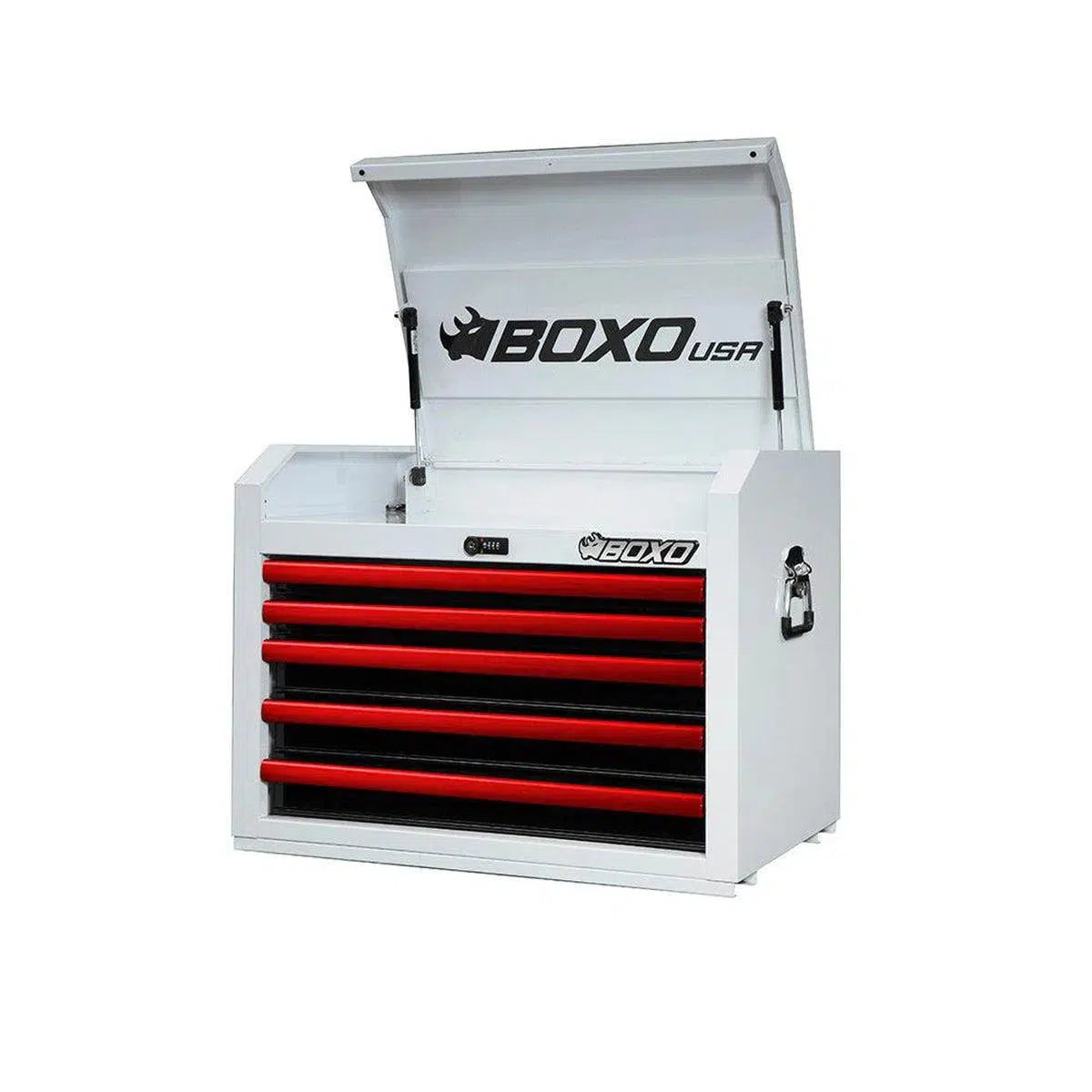 Happybuyes Pro Series | 26" 5-Drawer Top Tool Box UAC2651AL-W-R