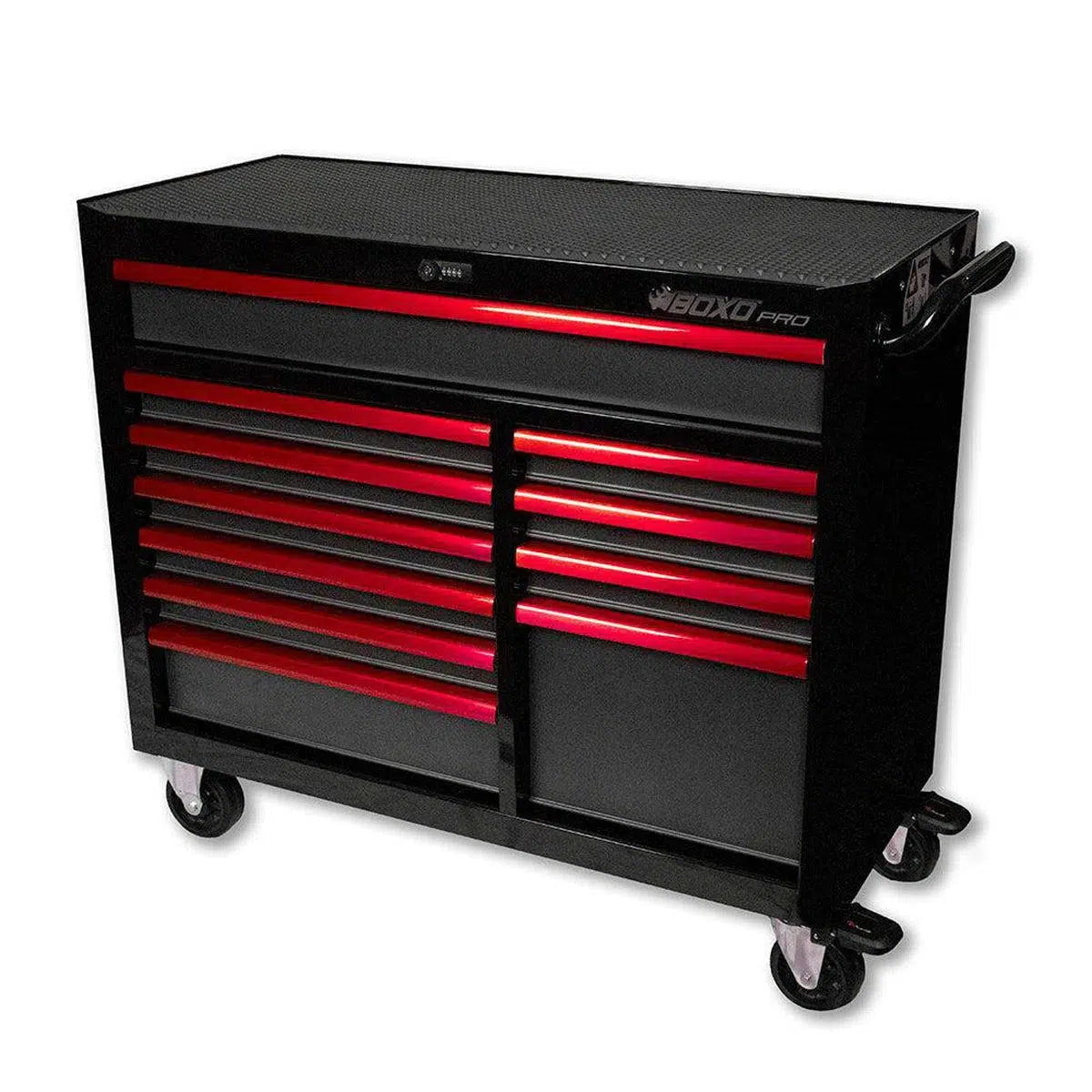 Happybuyes Pro Series | 45" 11-Drawer Rolling Tool Box UAT450111LM-BK-R