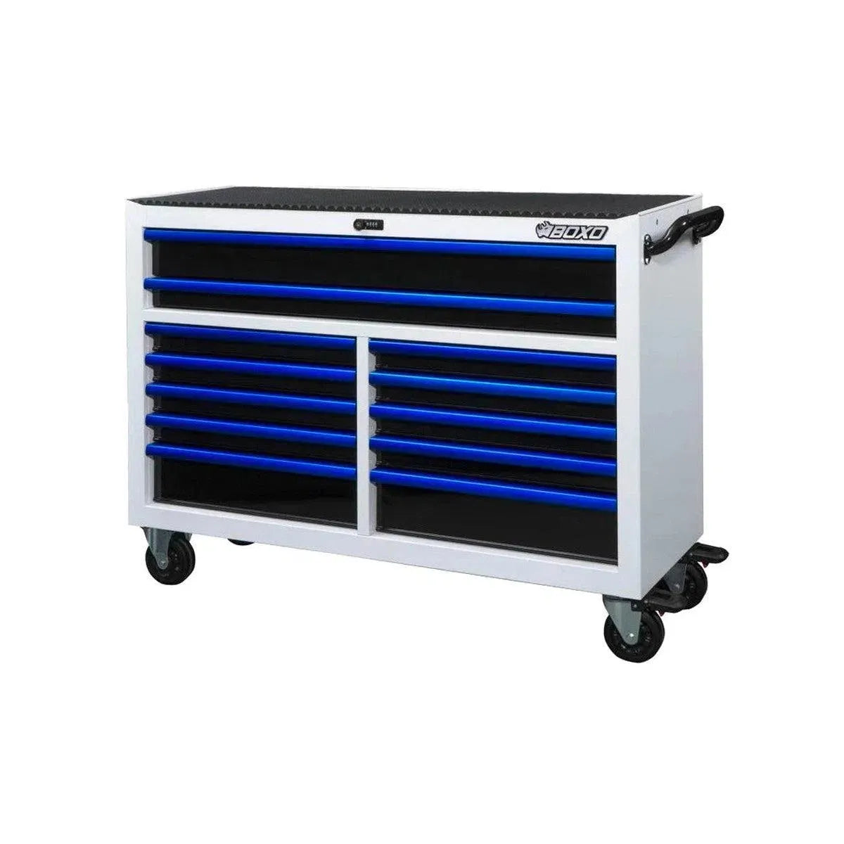 Happybuyes Pro Series | 53" 12-Drawer Rolling Tool Box UAT530121-W-B