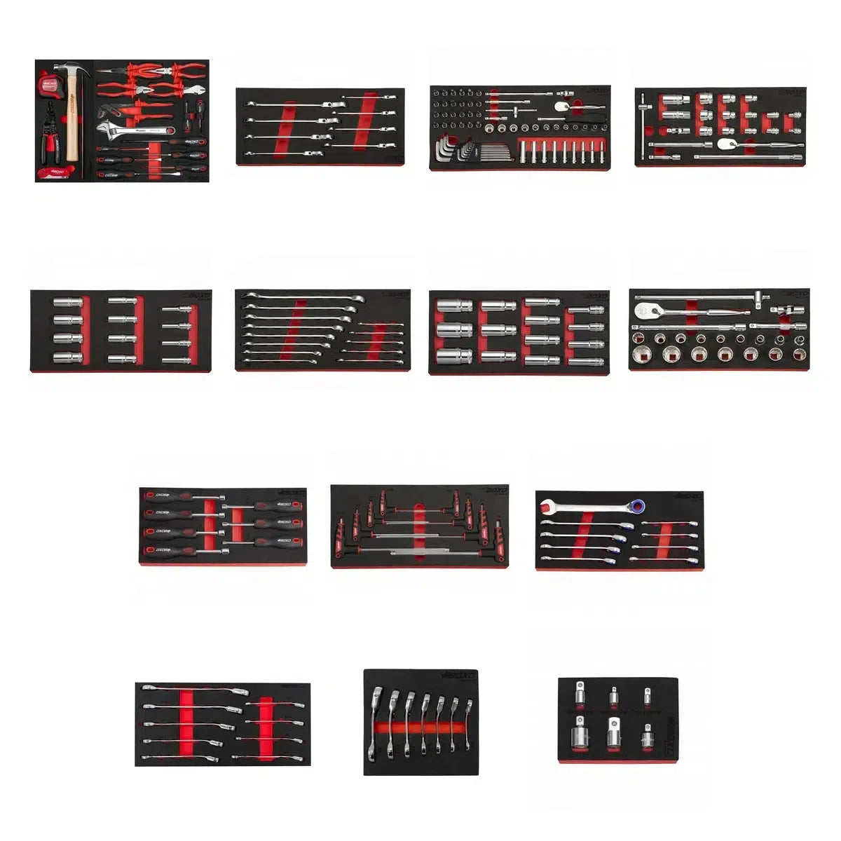 Happybuyes SAE 12-Point Master Tool Set | Elite, 219-Pieces S12MTS-3
