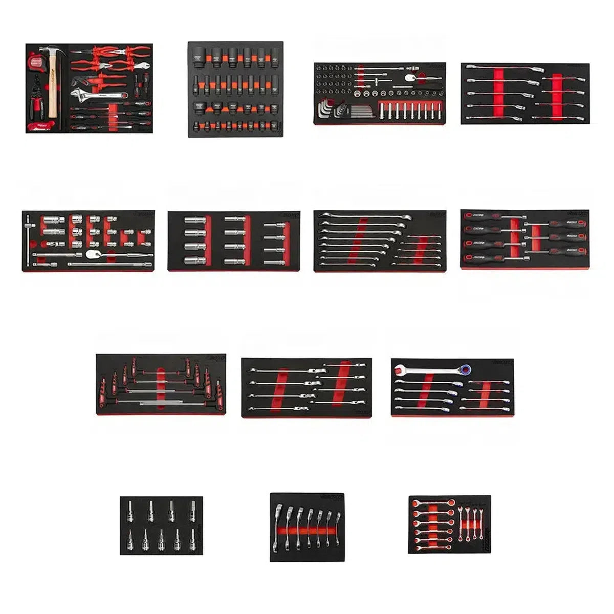 Happybuyes SAE 6-Point Master Tool Set | Elite, 225-Pieces S6MTS-3