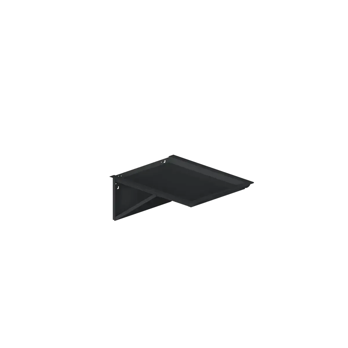 Happybuyes Side Table, Fits Perforated Wall MAA002S