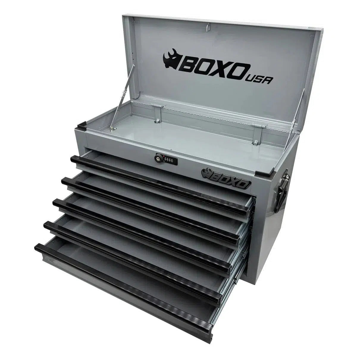 Happybuyes 26" 5-Drawer Hand Carry Tool Box ECC26501L-SBK