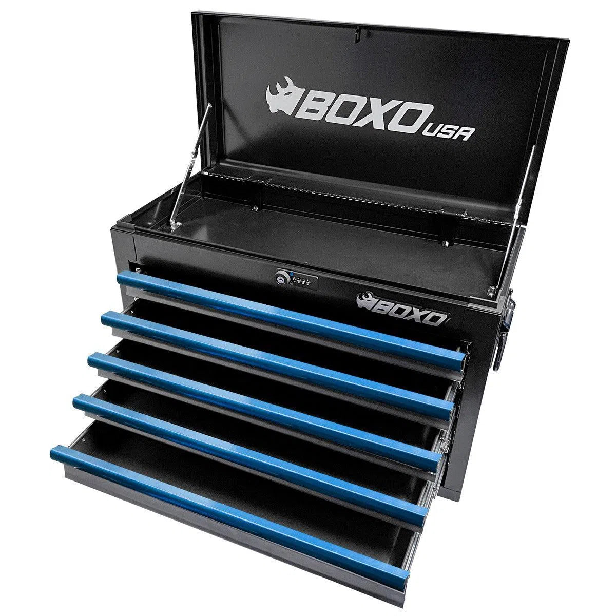 Happybuyes 26" 5-Drawer Hand Carry Tool Box ECC26501L-SBK