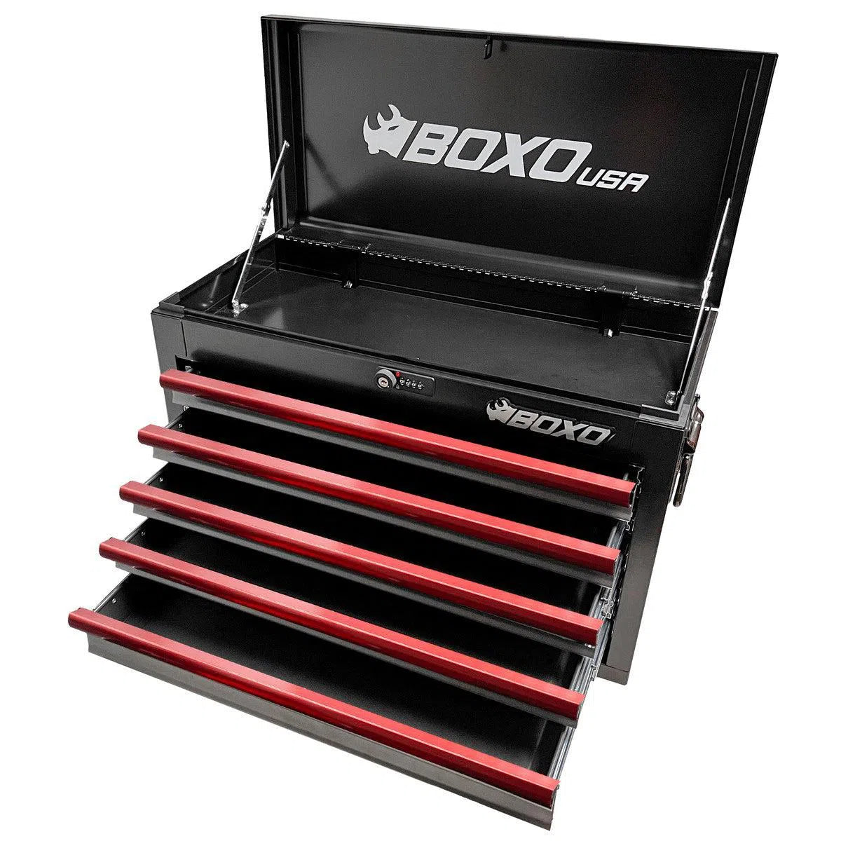 Happybuyes 26" 5-Drawer Hand Carry Tool Box ECC26501L-SBK