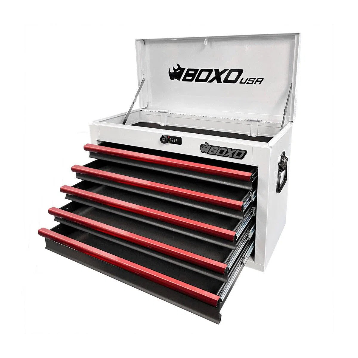 Happybuyes 26" 5-Drawer Hand Carry Tool Box ECC26501L-SBK