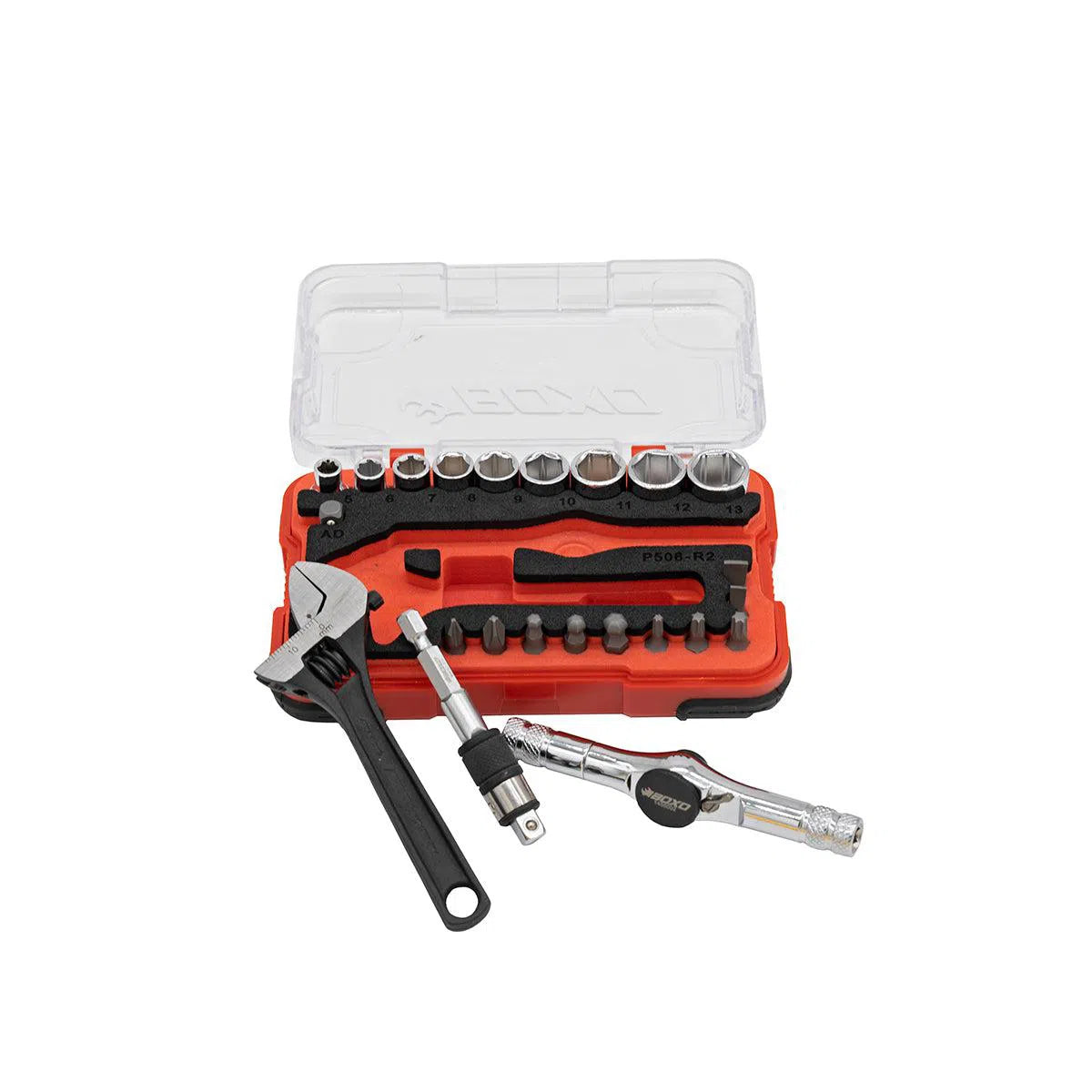 Happybuyes 23-Piece Multi Driver T-Handle Socket Bit Set P506-R2