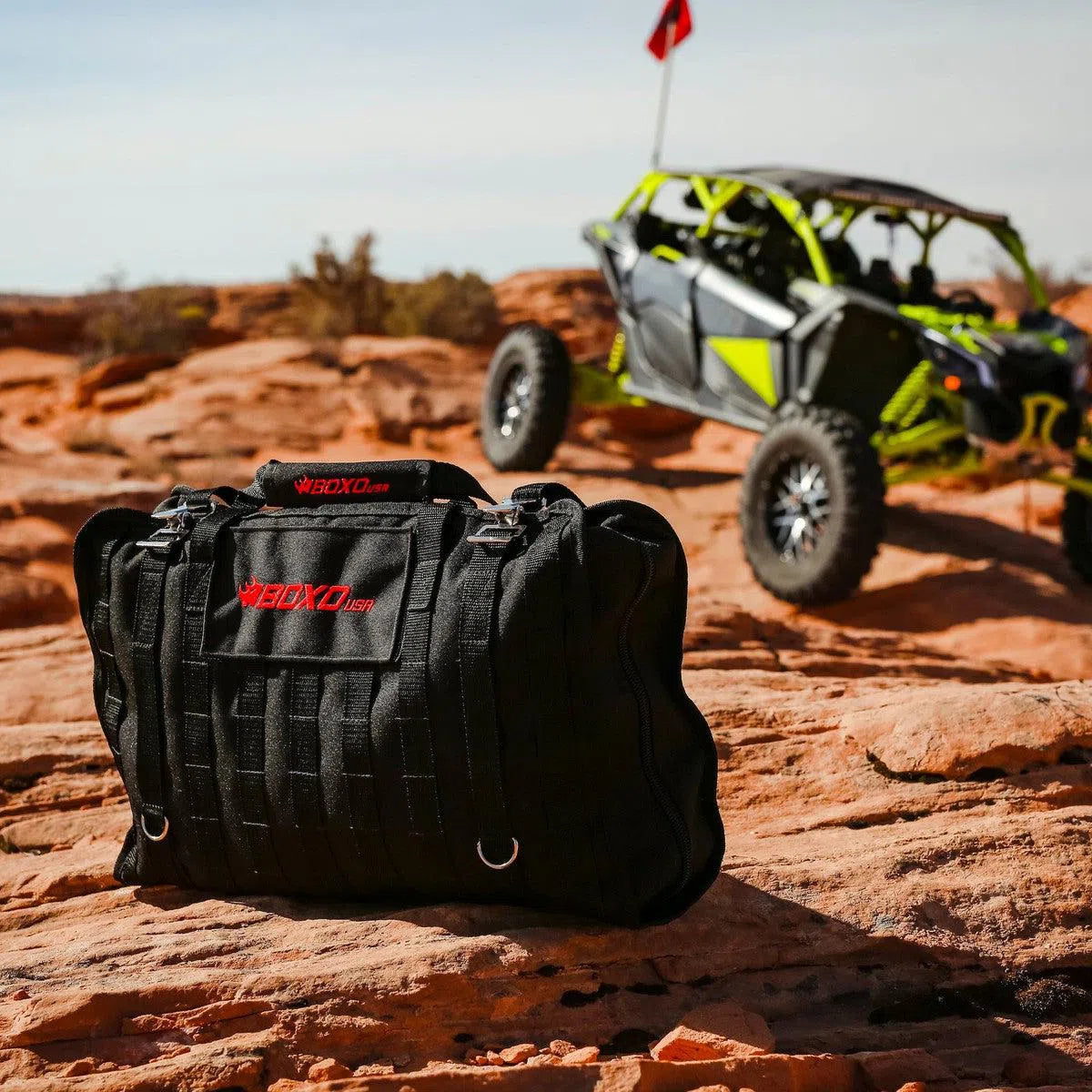 Happybuyes Off-Road Bag Combo | 108-Piece Off-Road Tool Bag and SAE Tool Roll PA916WSAE