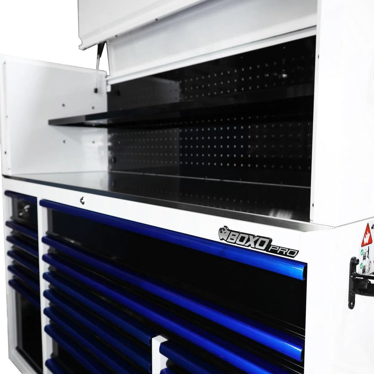 Happybuyes Pro Series | Garage Top for 72" 14-Drawer Rolling Tool Box UAC720001S-BK