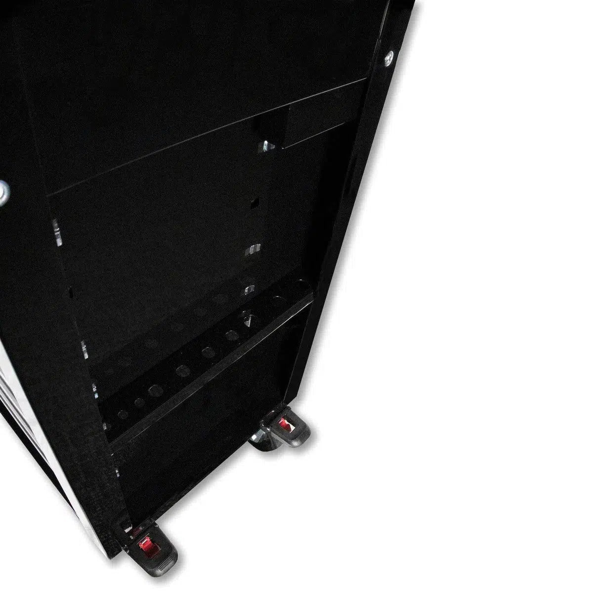 Happybuyes Pro Series | Loaded 35" 5-Drawer Flip-Top Service Cart Tool Box 35FBM-BK-R