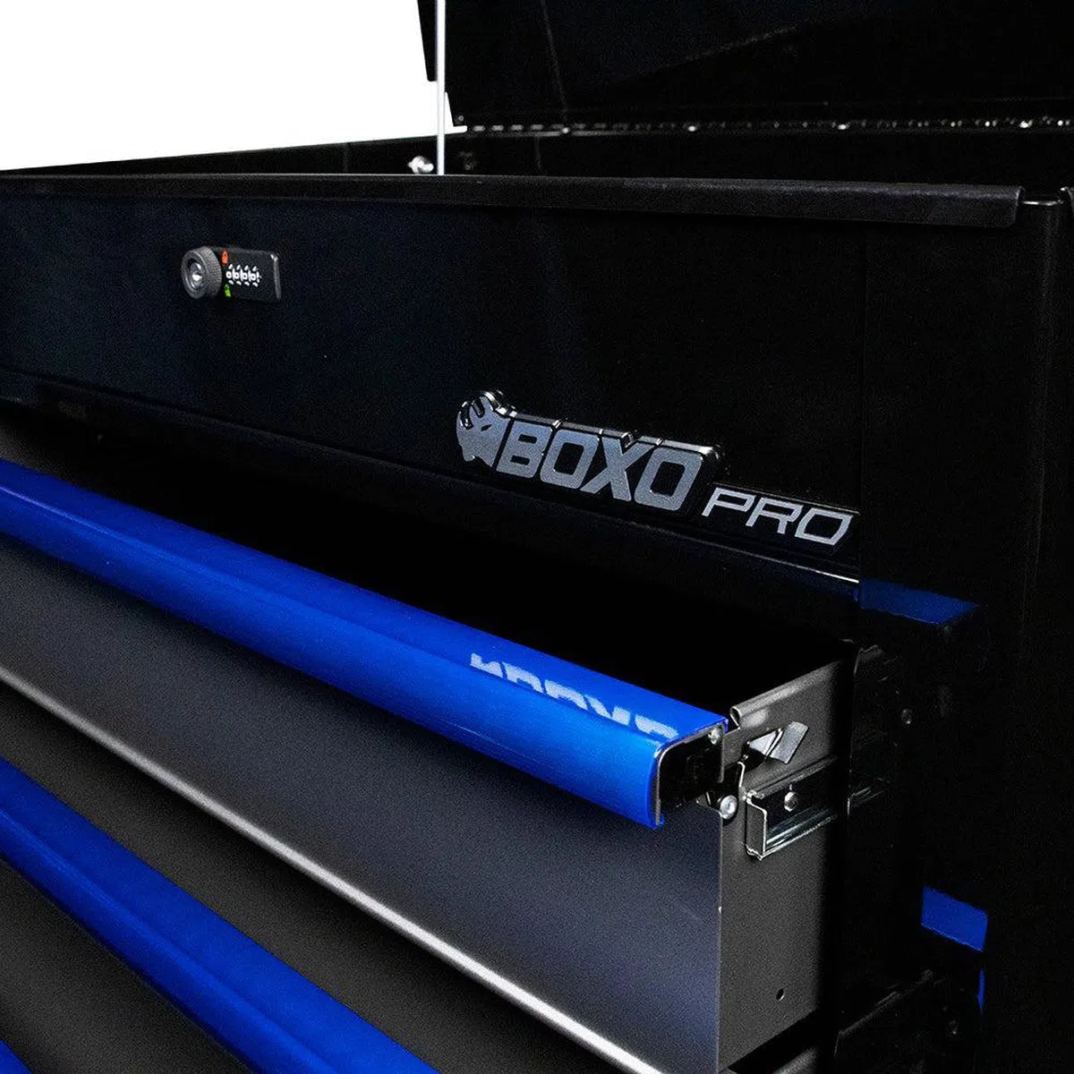 Happybuyes Pro Series | Loaded 35" 5-Drawer Flip-Top Service Cart Tool Box 35FBM-BK-R