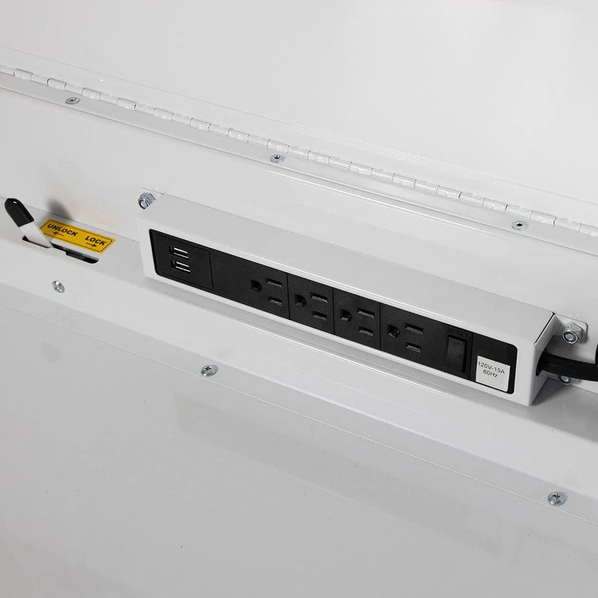 Happybuyes Pro Series | Loaded 35" 5-Drawer Flip-Top Service Cart Tool Box 35FBM-BK-R