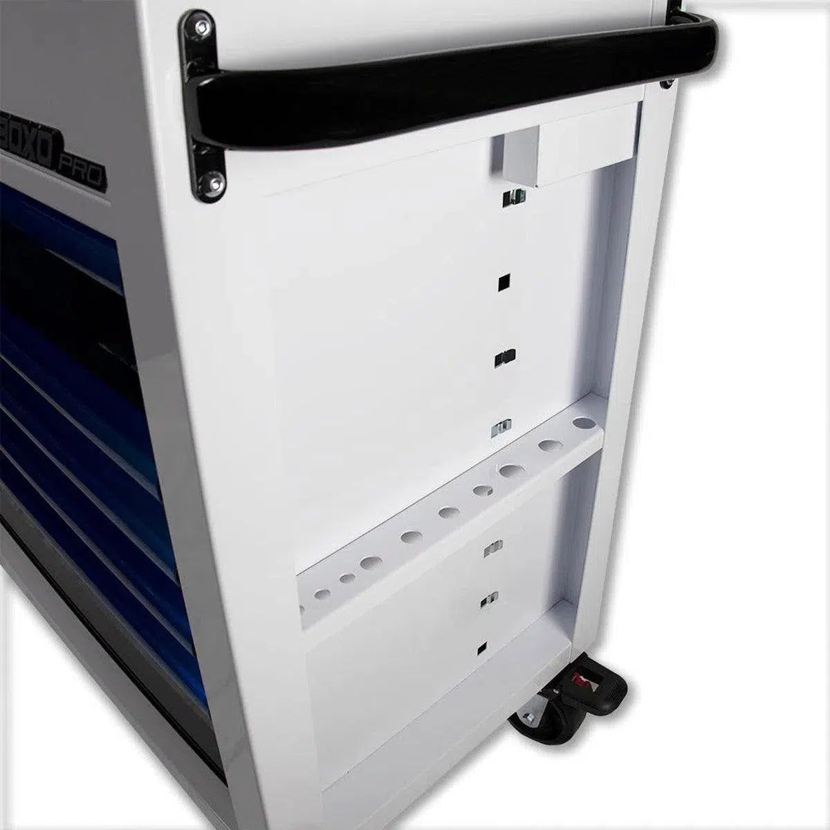 Happybuyes Pro Series | 35" 5-Drawer Flip-Top Service Cart Tool Box UAS341051L-BK-R