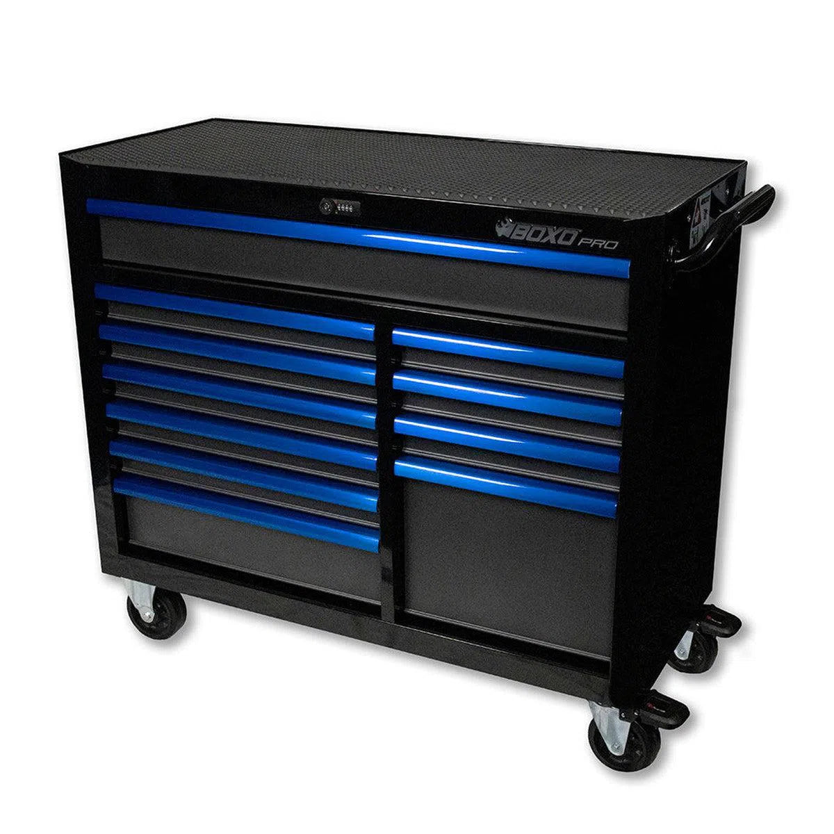 Happybuyes Pro Series | 45" 11-Drawer Rolling Tool Box UAT450111LM-BK-B