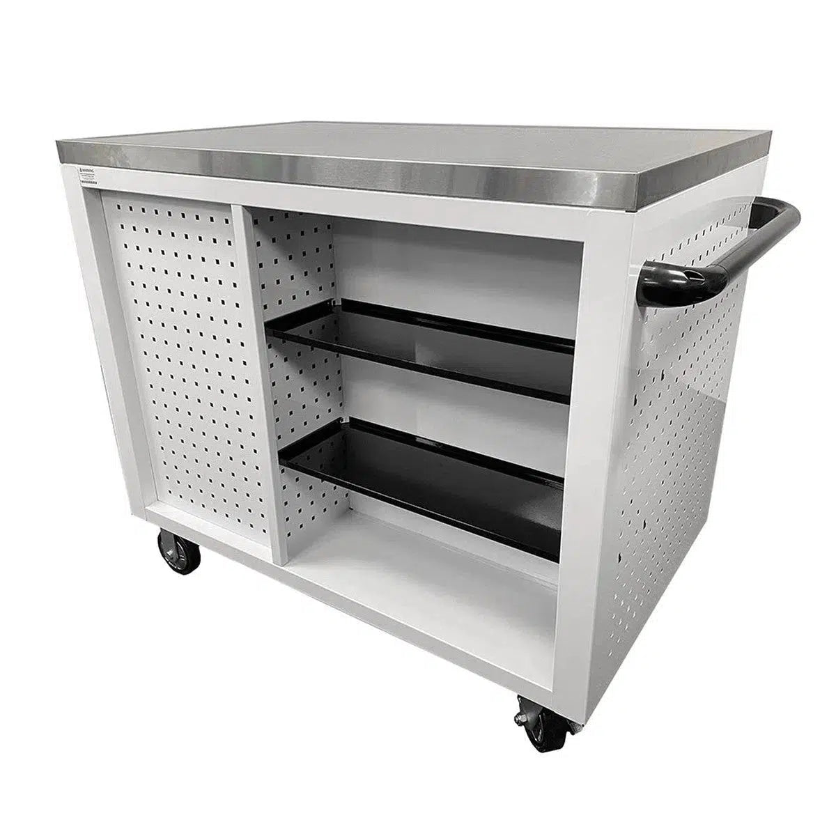 Happybuyes Pro Series | 45” 12-Drawer Workstation Tool Box with Master Tool Set 45WSM-BK